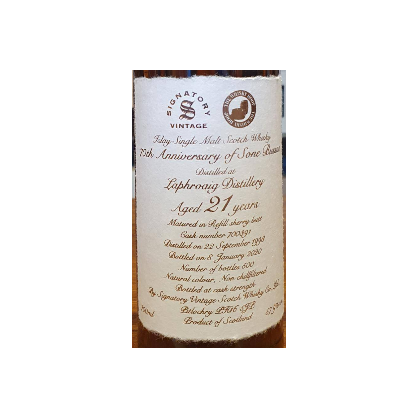 Laphroaig 1998 21 Years Single Malt Whisky 2