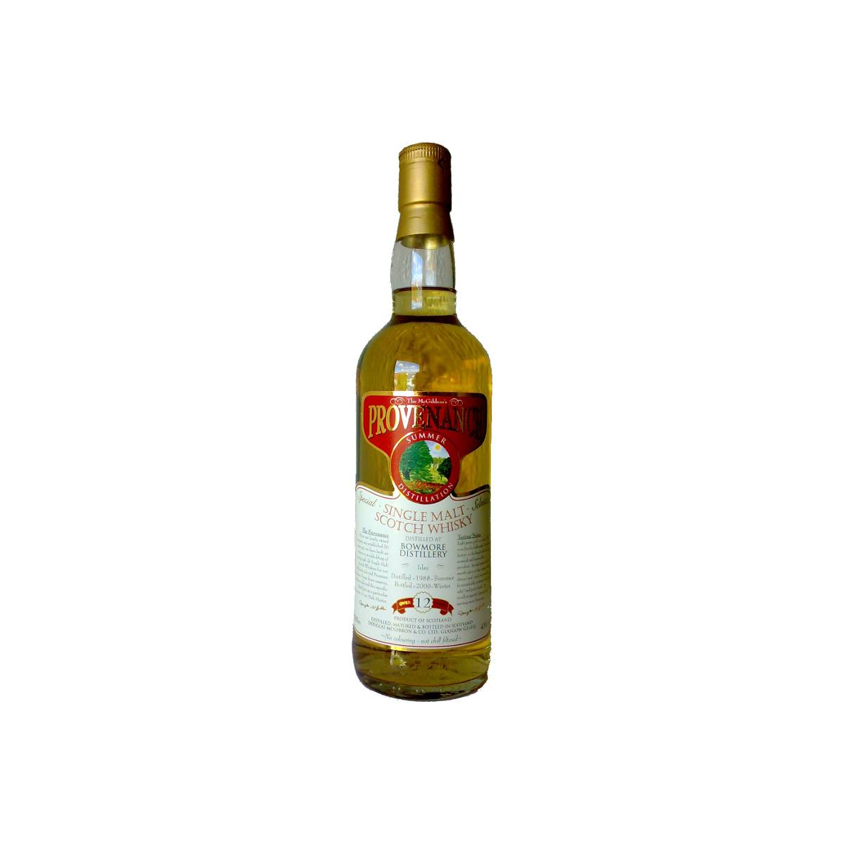 Bowmore McGibbon's Provenance 1988 12 Years Single Malt Whisky