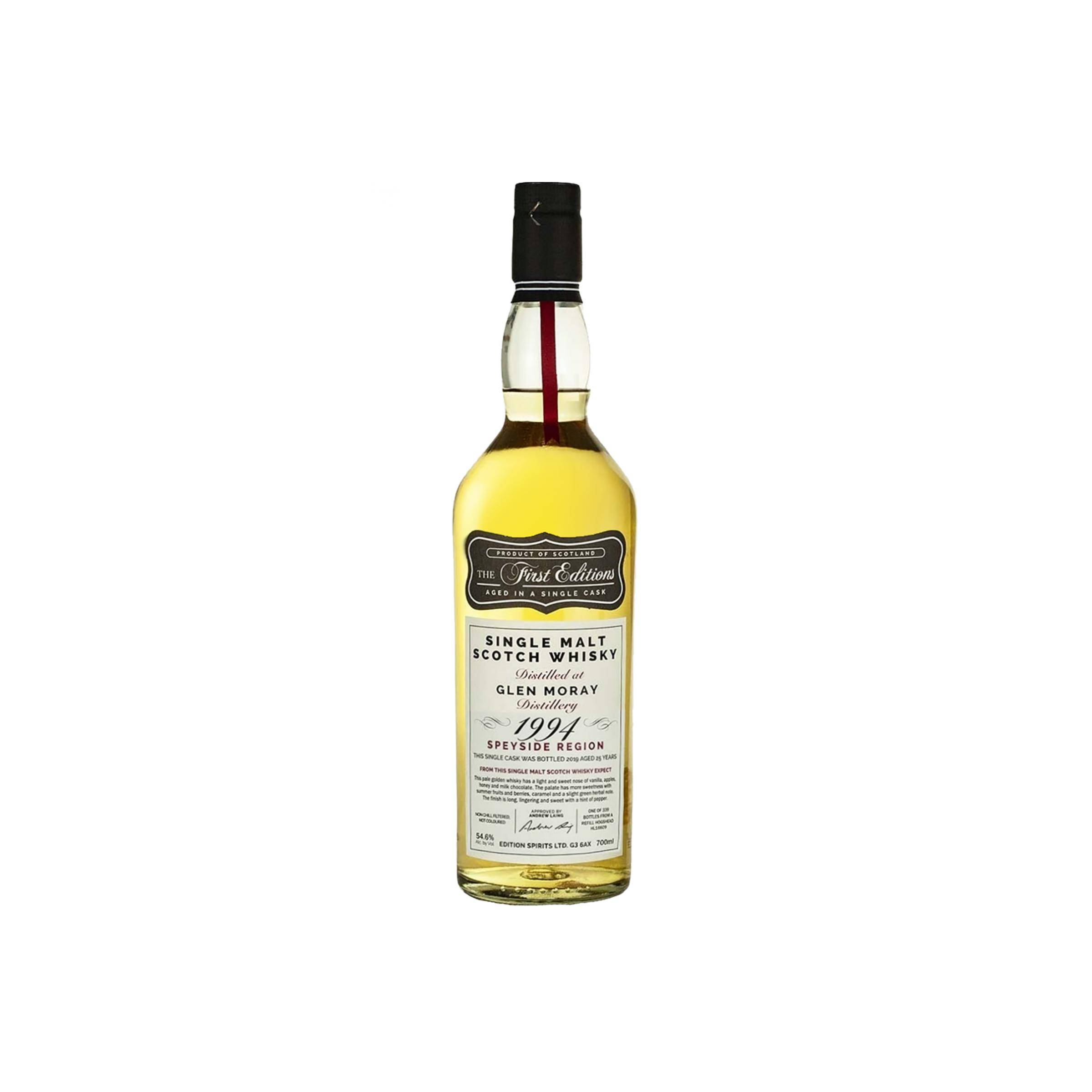 Glen Moray The First Editions 1994 25 Years Single Malt Whisky