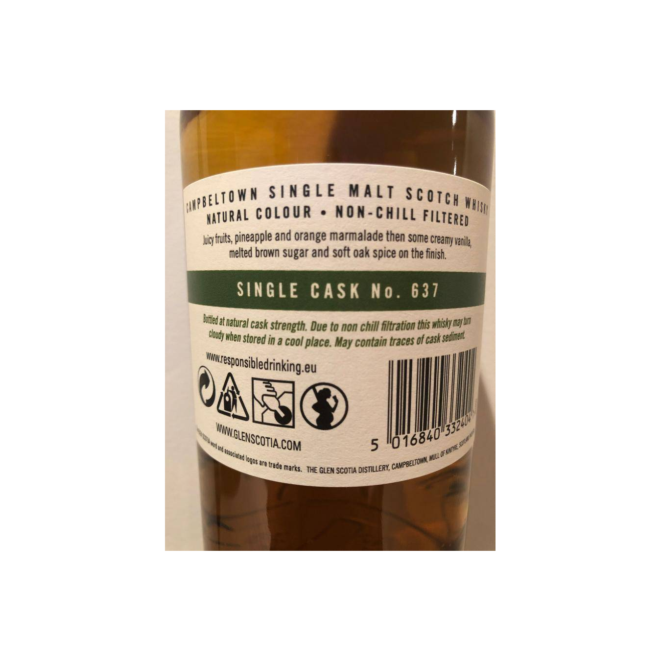 Glen Scotia Limited Edition 2008 11 Years Single Malt Whisky 2
