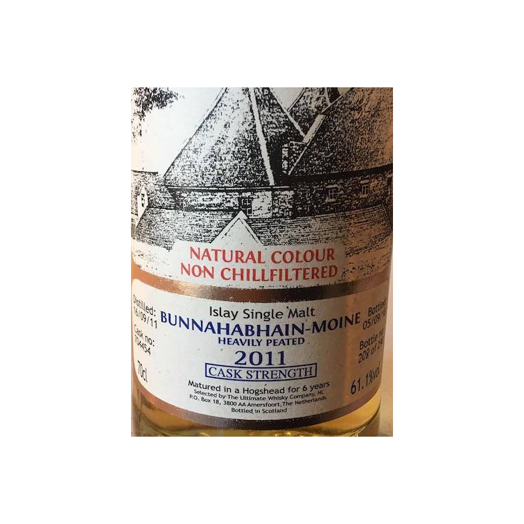 Bunnahabhain 2011 6 Years Single Malt Whisky 2