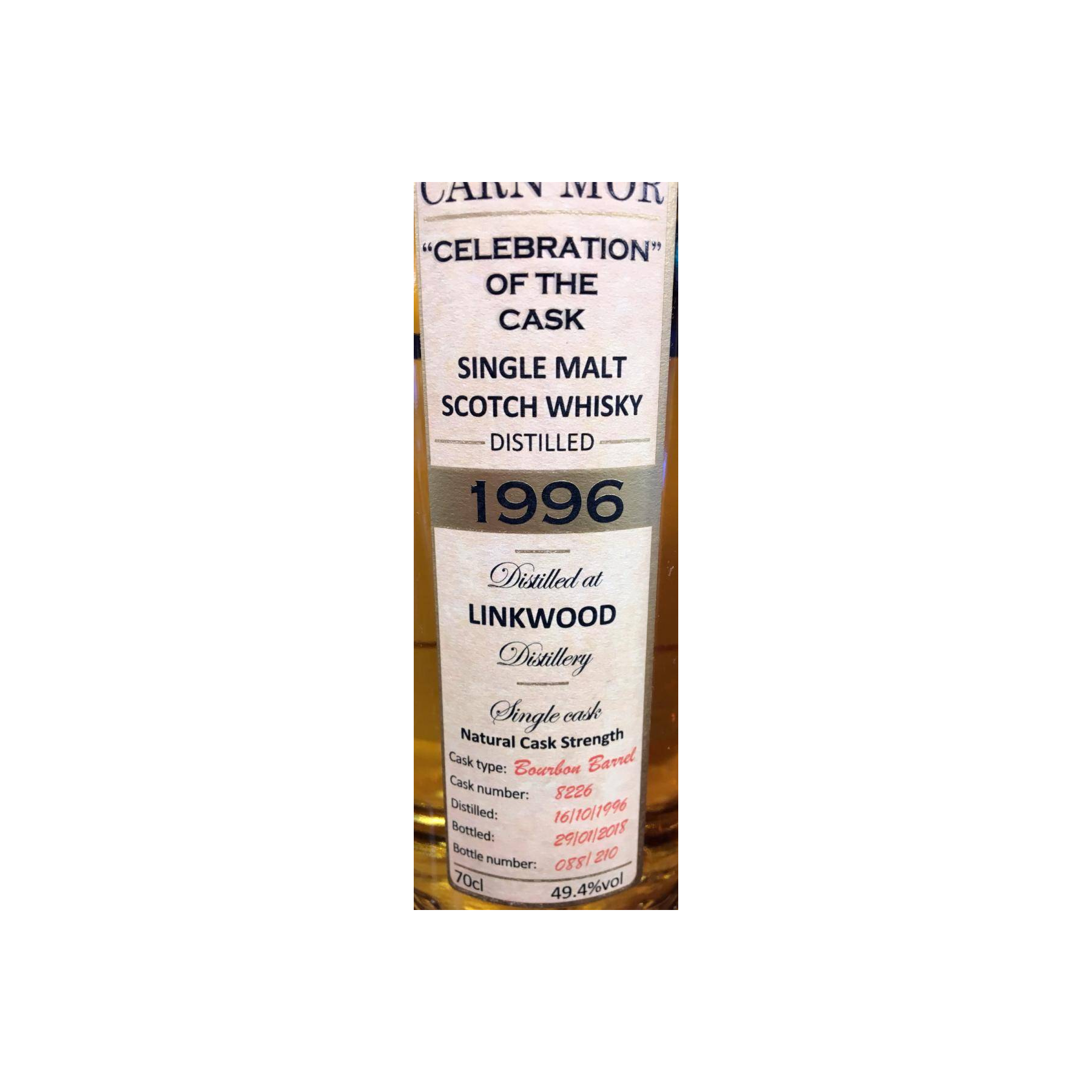 Linkwood 1996 21 Years Single Malt Whisky 2