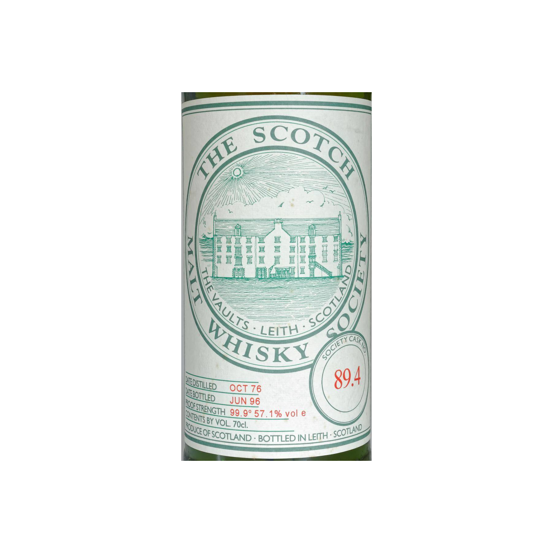 The Scotch Malt Whisky Society 1976 19 Years Single Malt Whisky 2