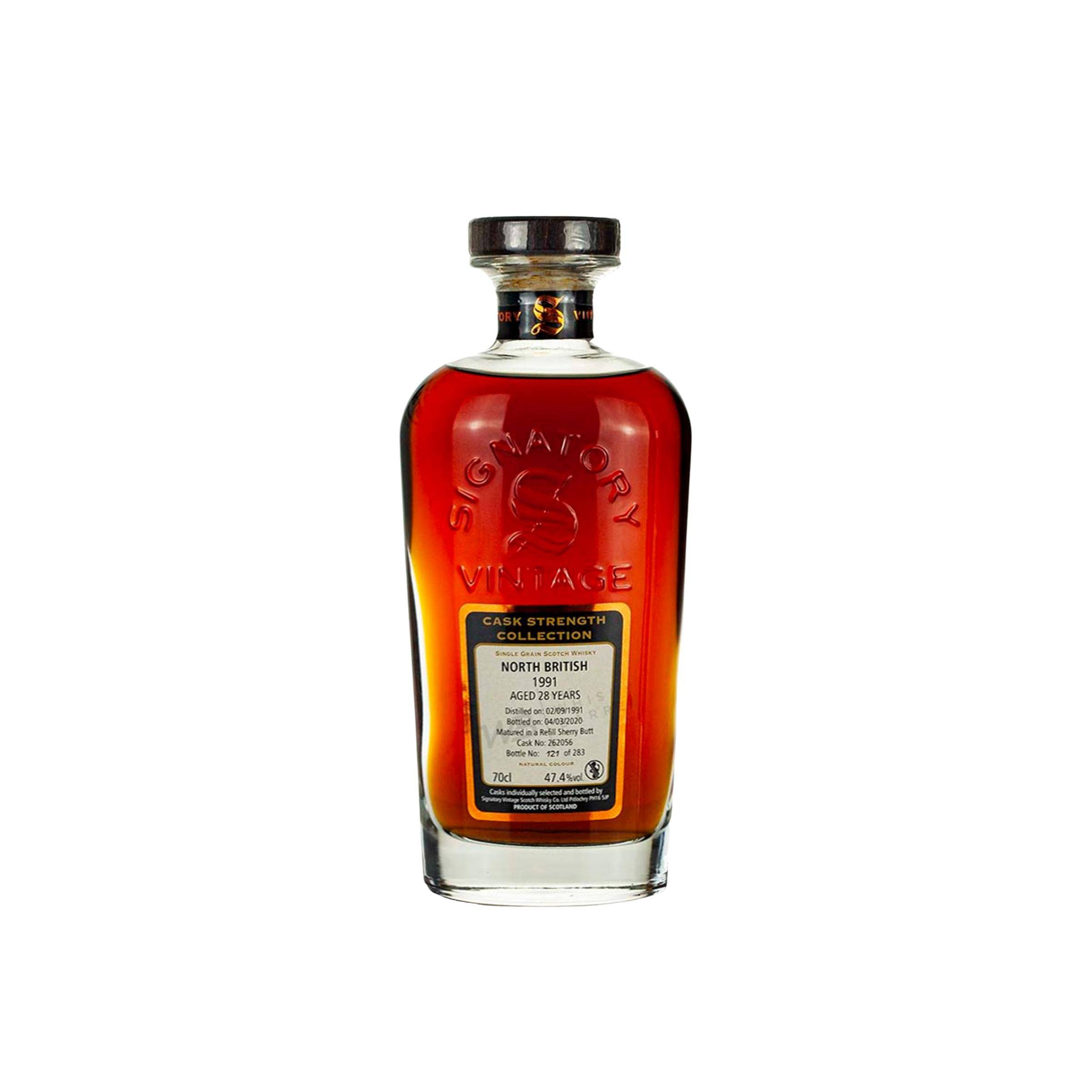North British Cask Strength Collection 1991 28 Years Single Grain Whisky