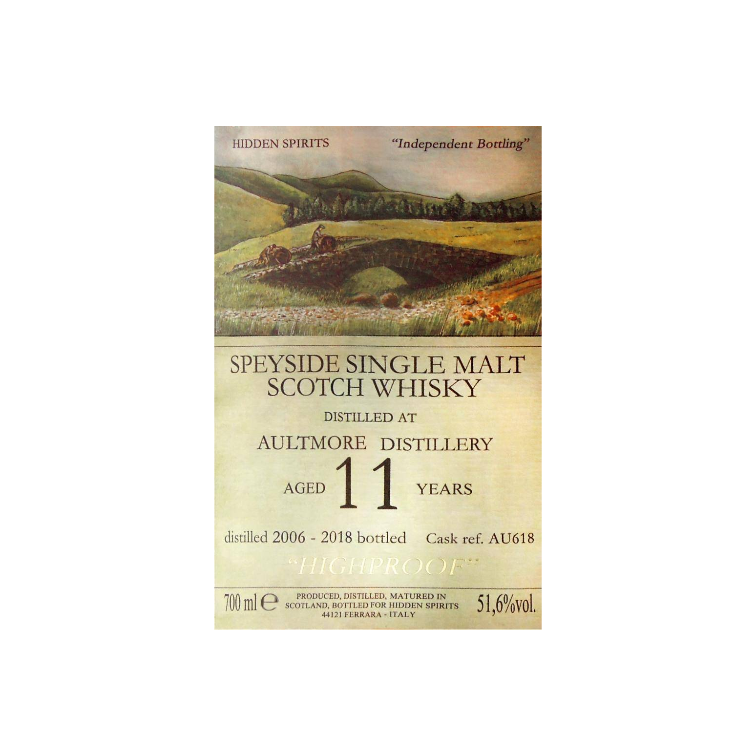 Aultmore 2006 11 Years Single Malt Whisky 2