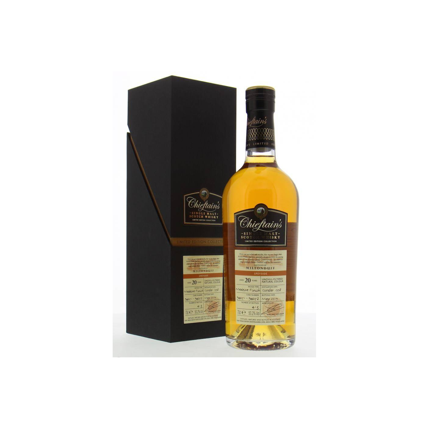 Miltonduff 1998 20 Years Single Malt Whisky 3