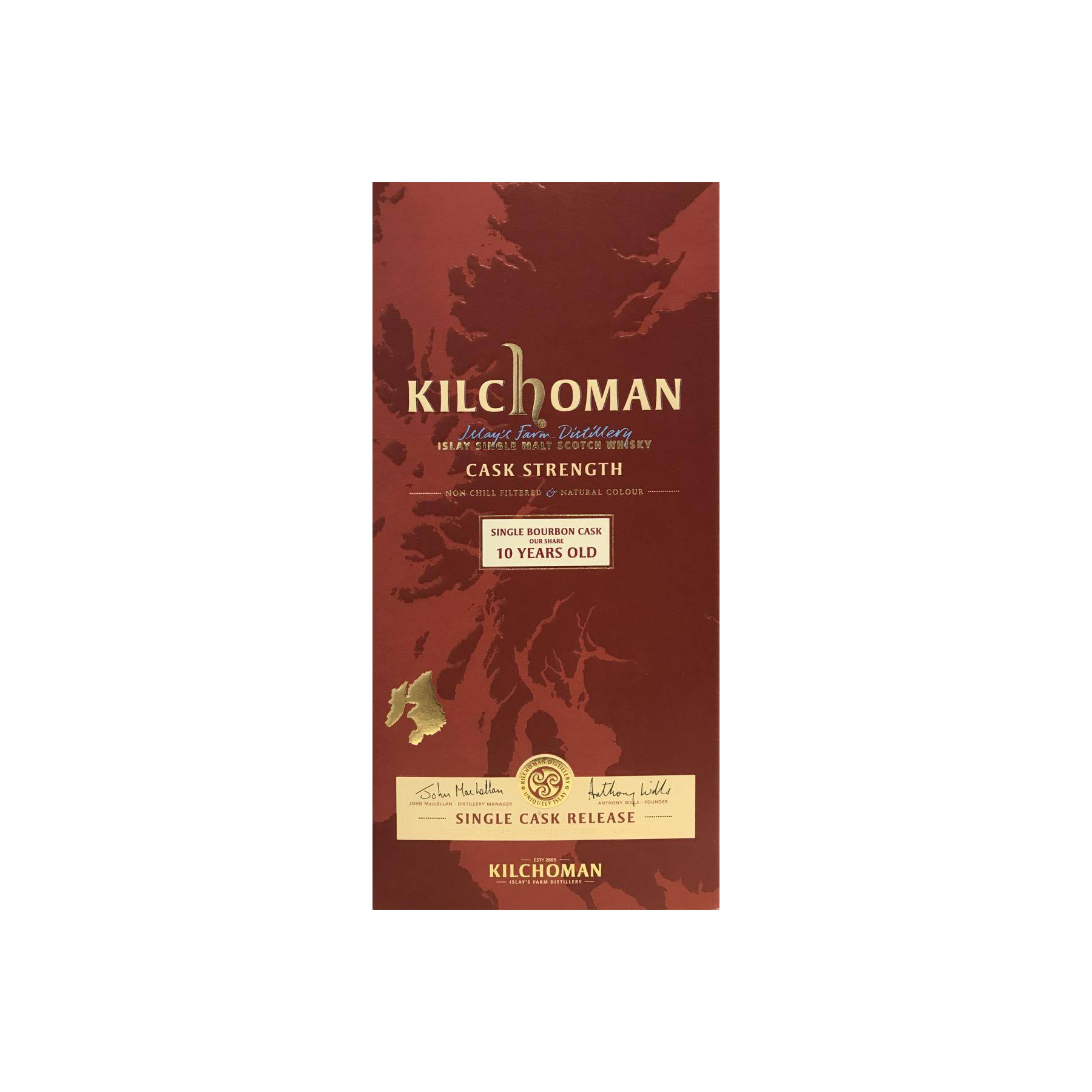 Kilchoman 2007 10 Years Single Malt Whisky 2