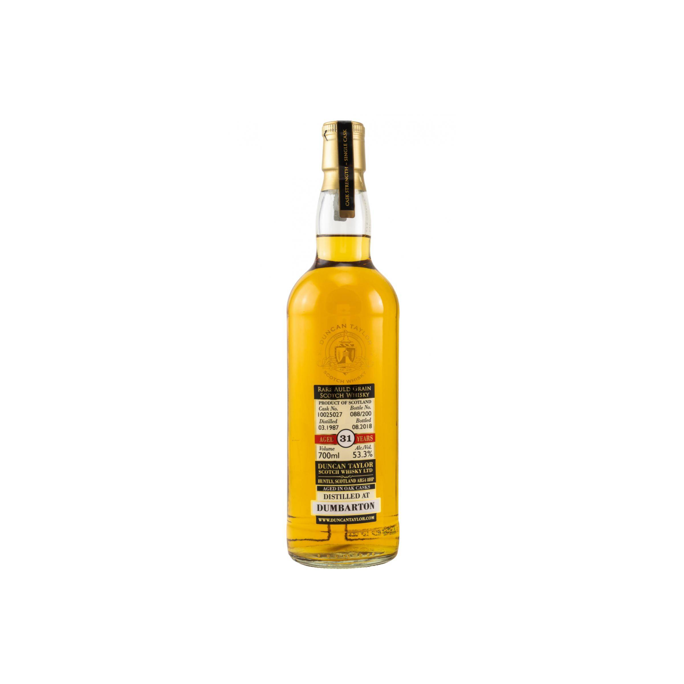 Dumbarton 1987 31 Years Single Grain Whisky