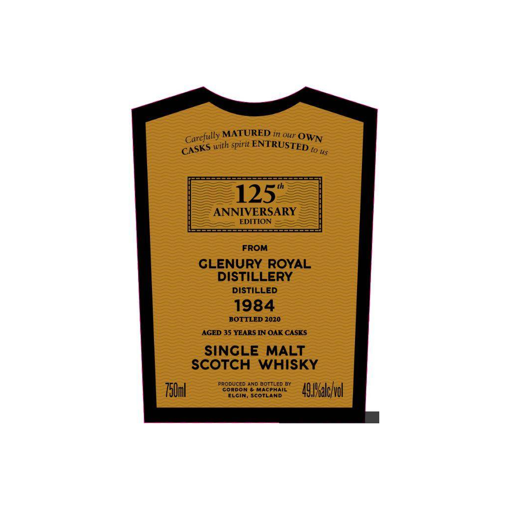 Glenury Royal 1984 35 Years Single Malt Whisky