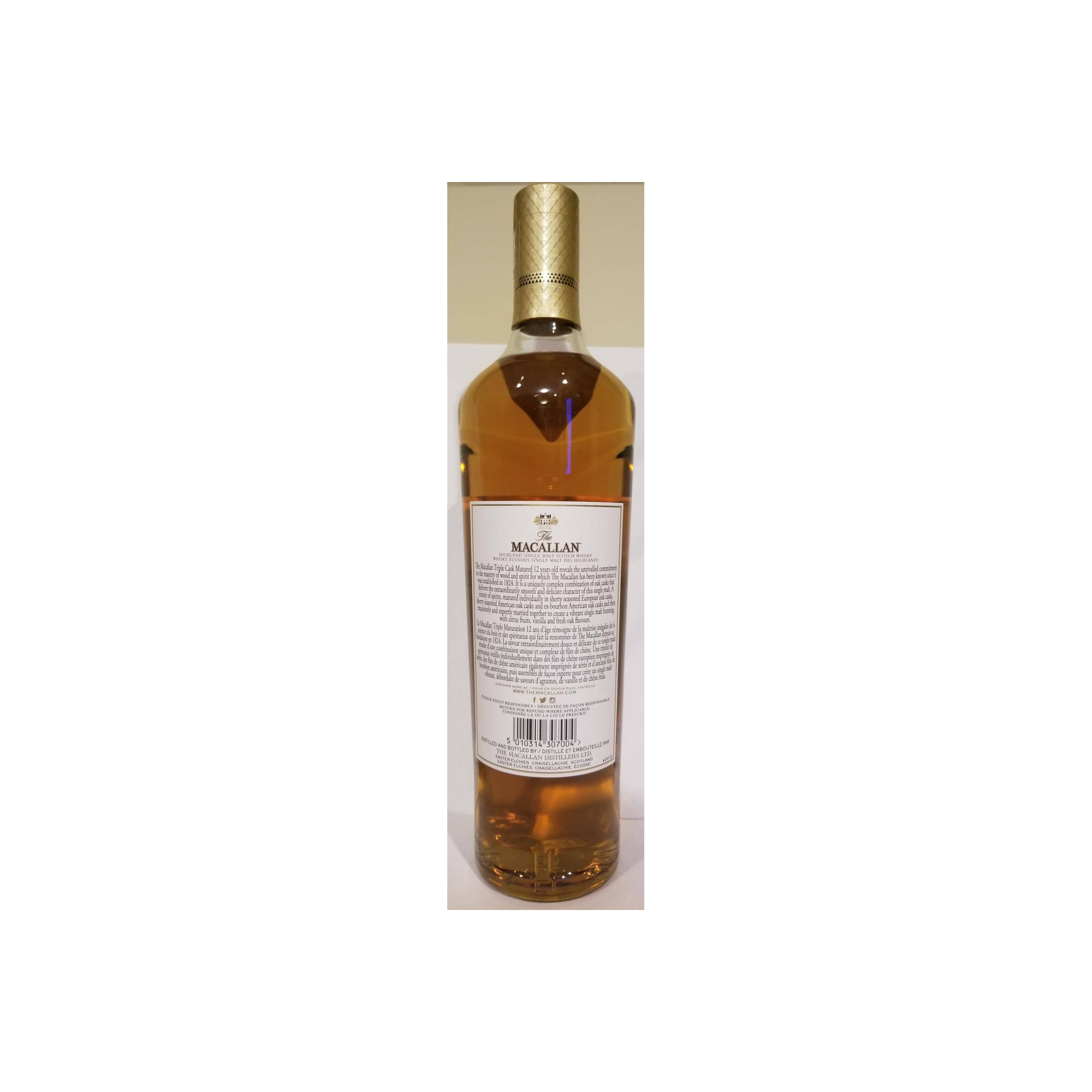 The Macallan 12 Years Single Malt Whisky 2