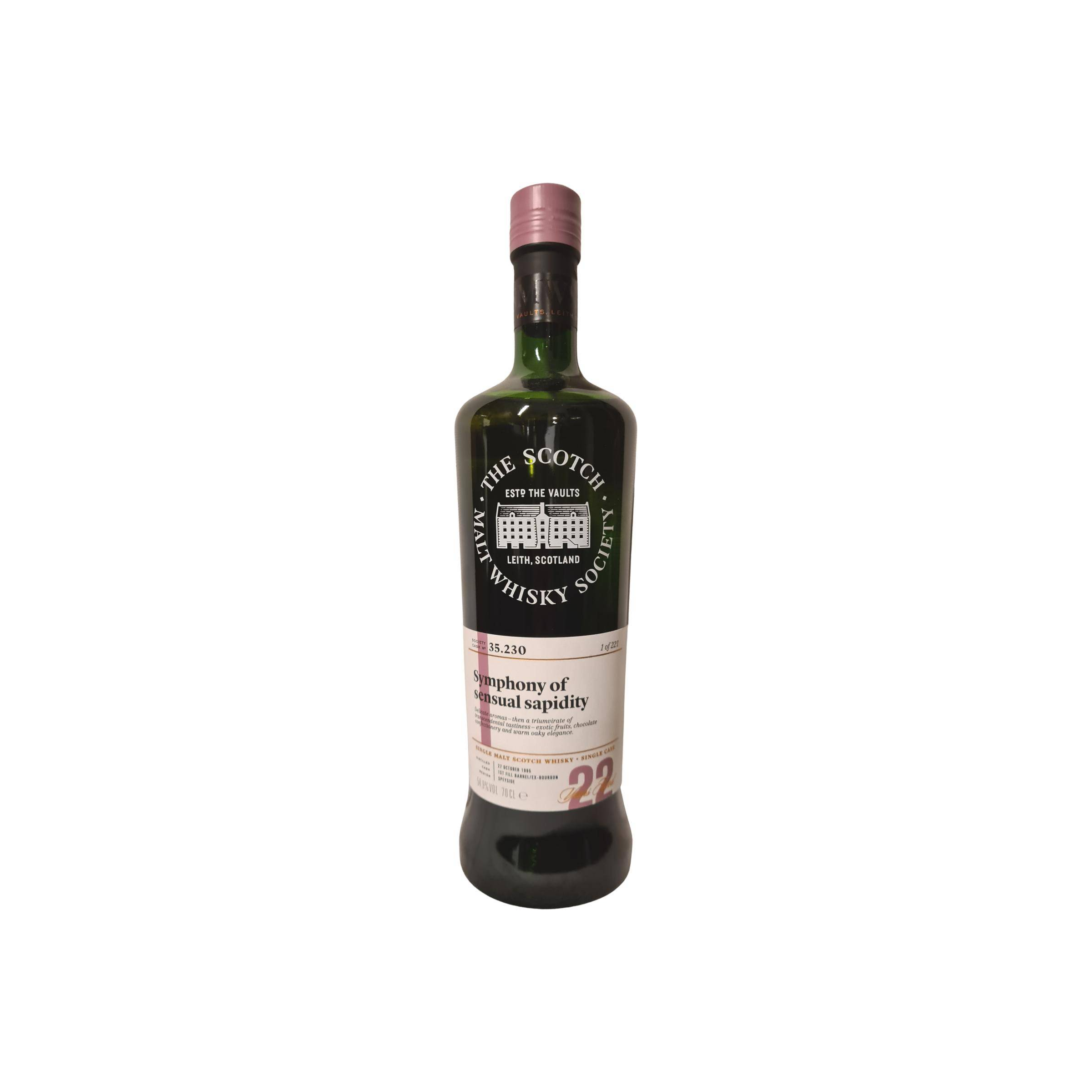 The Scotch Malt Whisky Society 1995 22 Years Single Malt Whisky