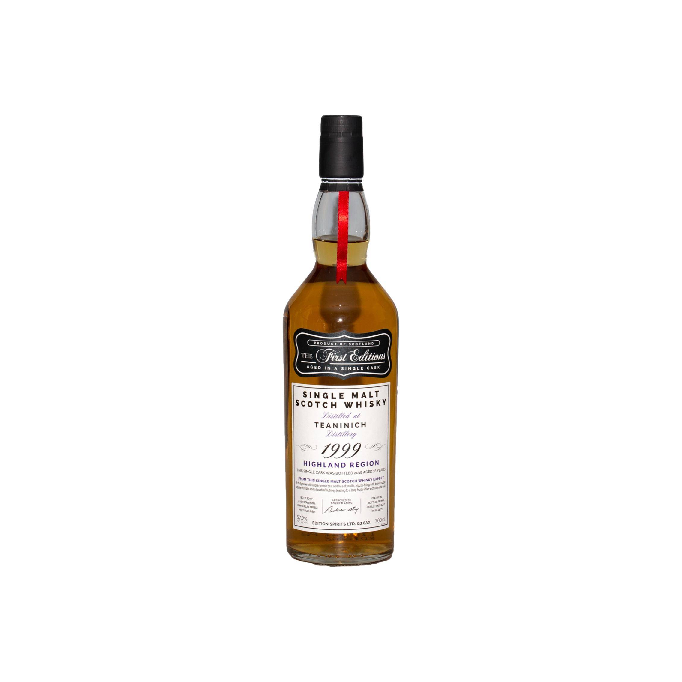 Teaninich The First Editions 1999 18 Years Single Malt Whisky