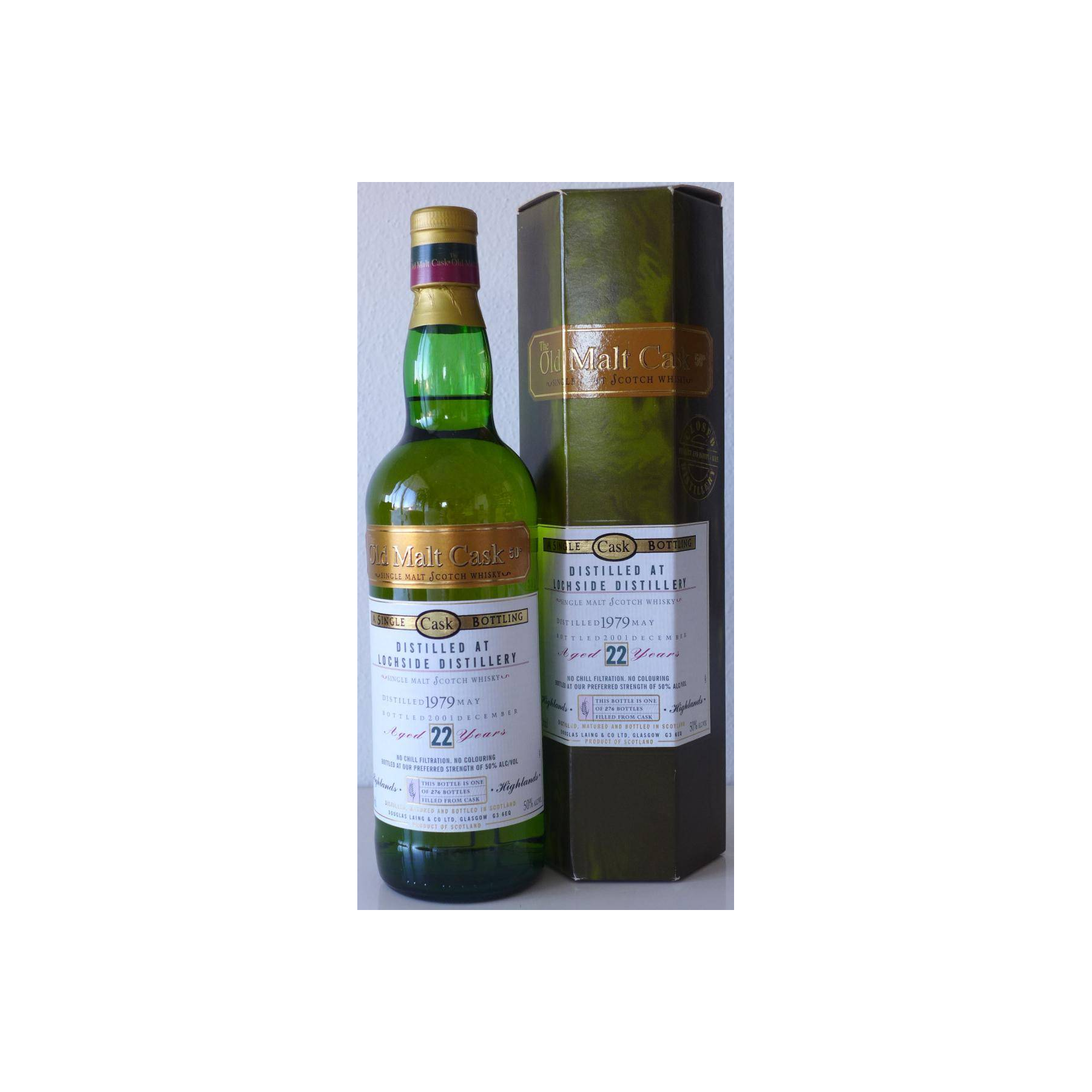 Lochside Old Malt Cask 1979 22 Years Single Malt Whisky 2