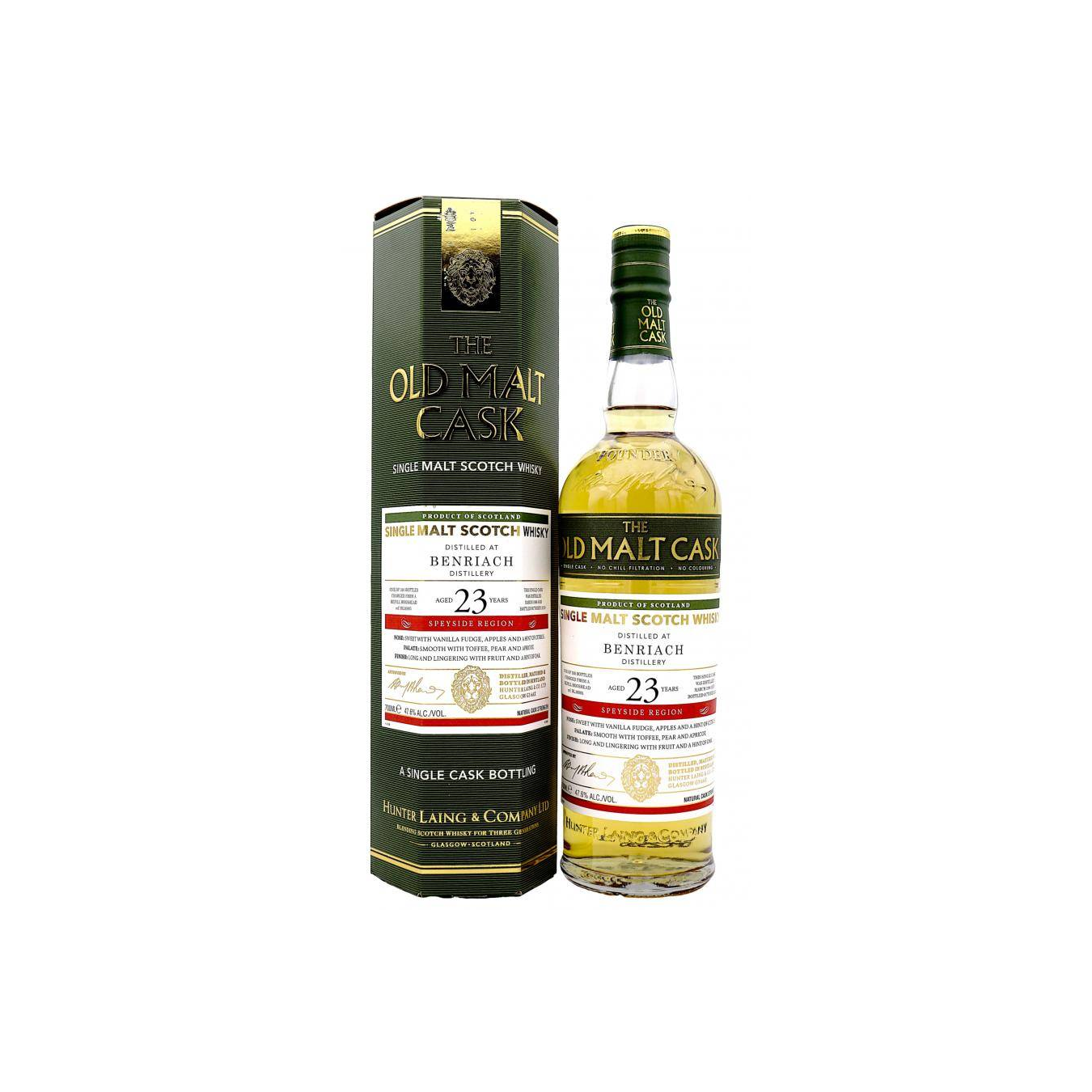 BenRiach Old Malt Cask 1996 23 Years Single Malt Whisky
