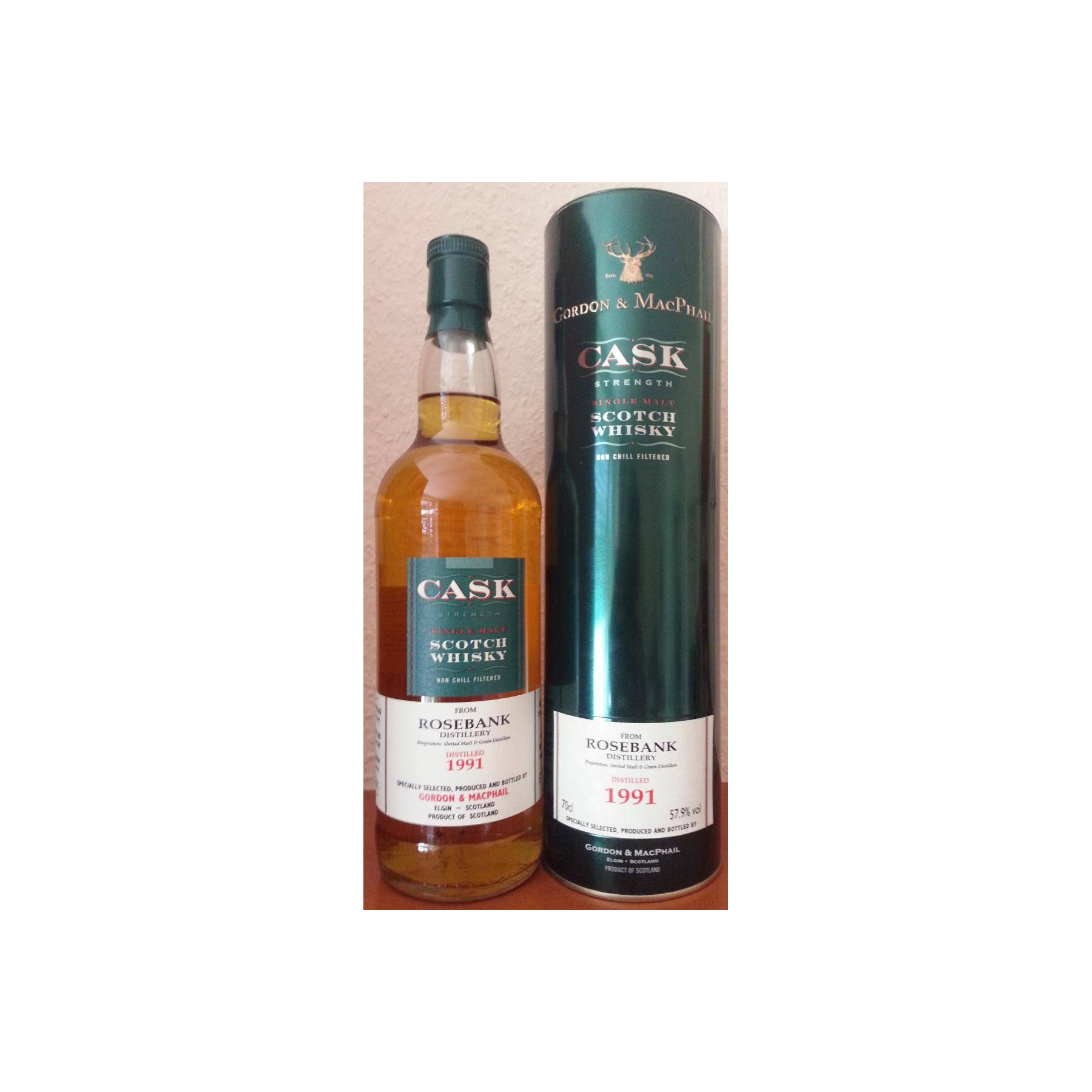 Rosebank Cask Strength Collection 1991 16 Years Single Malt Whisky 3