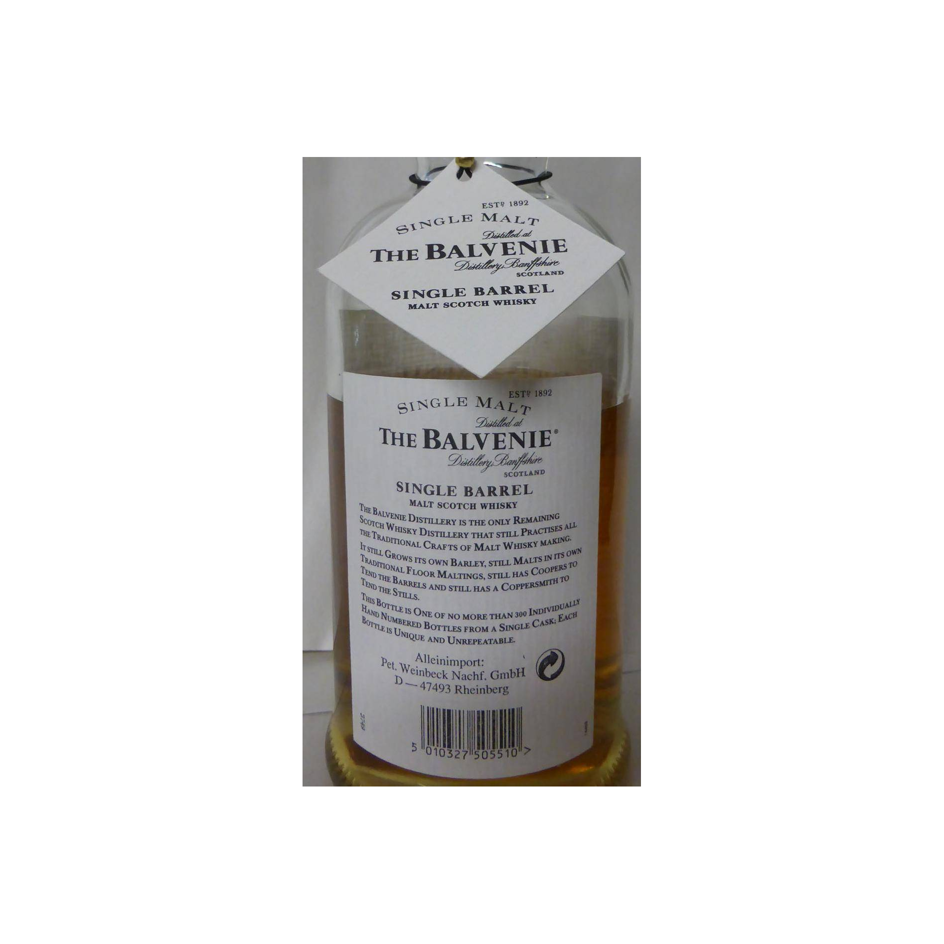 The Balvenie Single Cask 1982 15 Years Single Malt Whisky 2