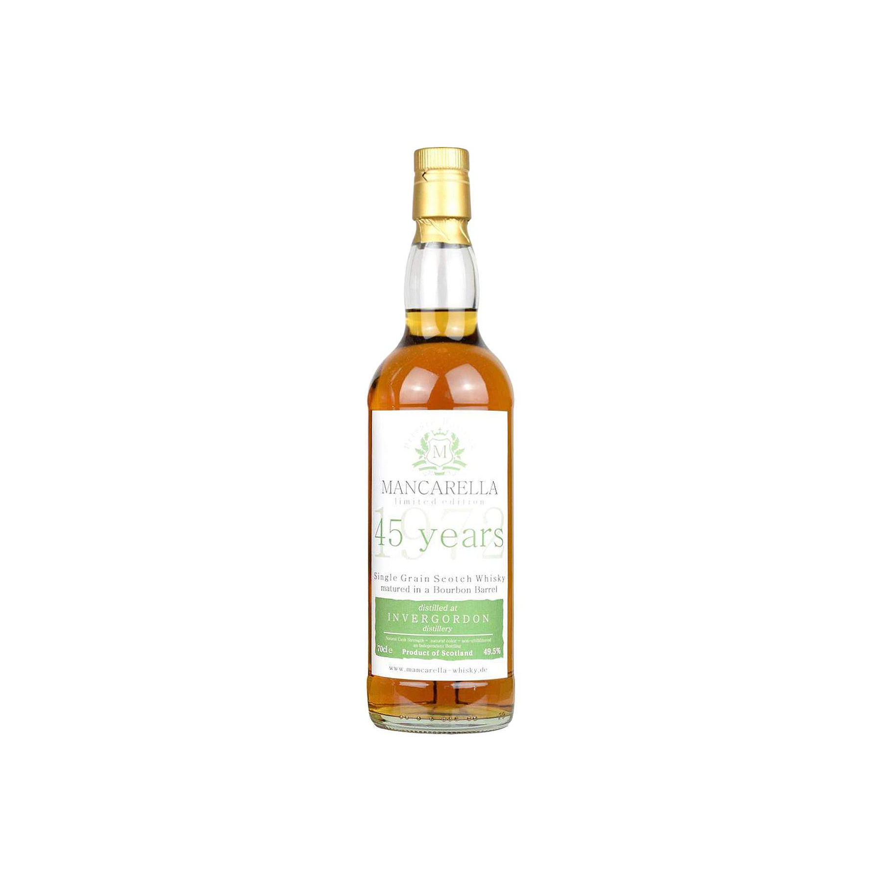 Invergordon 1972 45 Years Single Grain Whisky