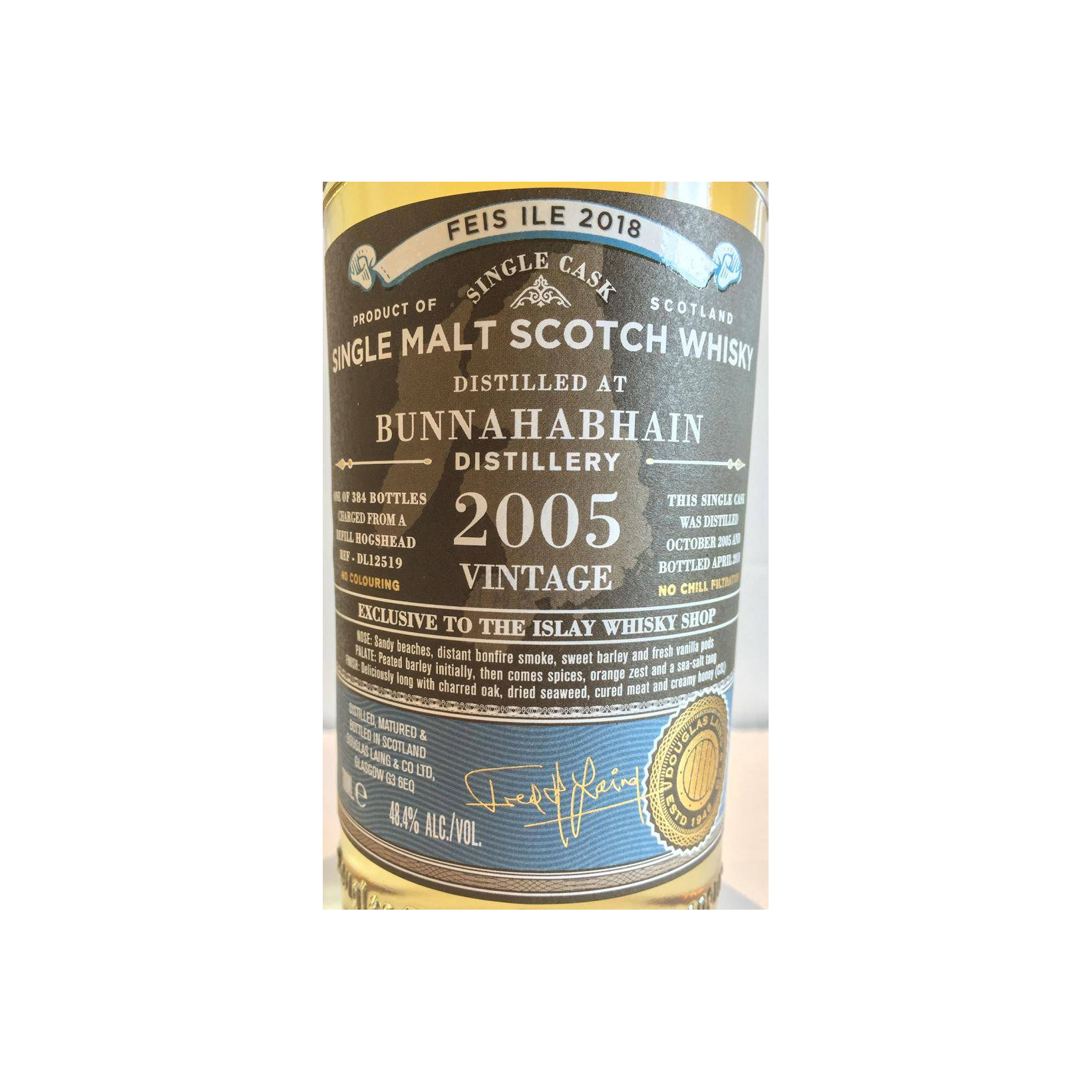 Bunnahabhain 2005 12 Years Single Malt Whisky 2