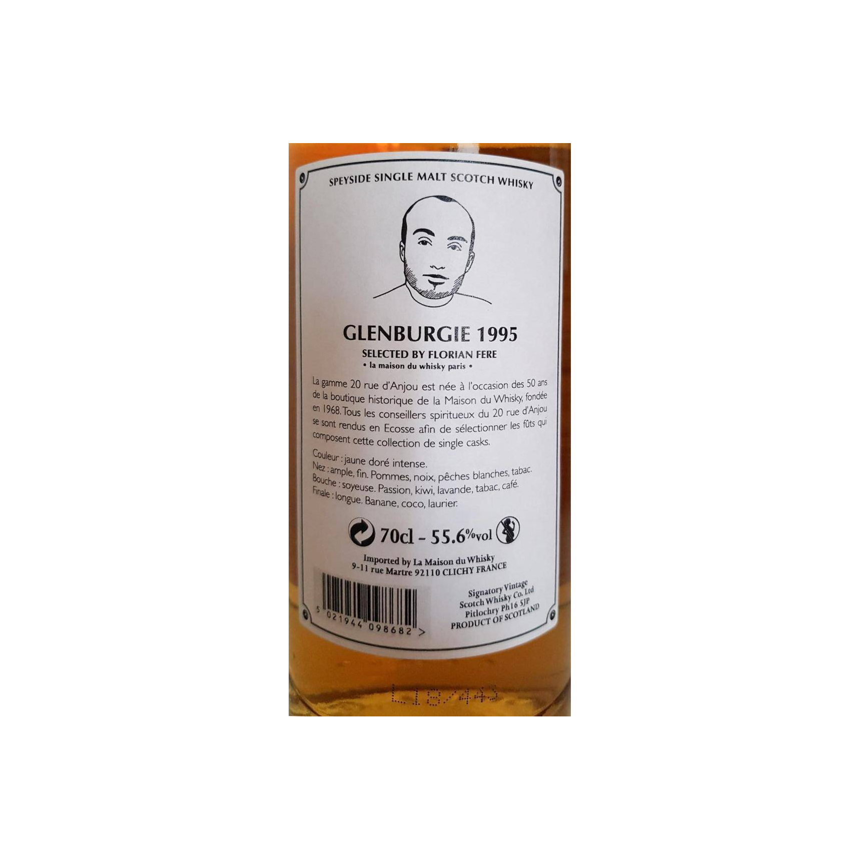 Glenburgie 1995 23 Years Single Malt Whisky 3