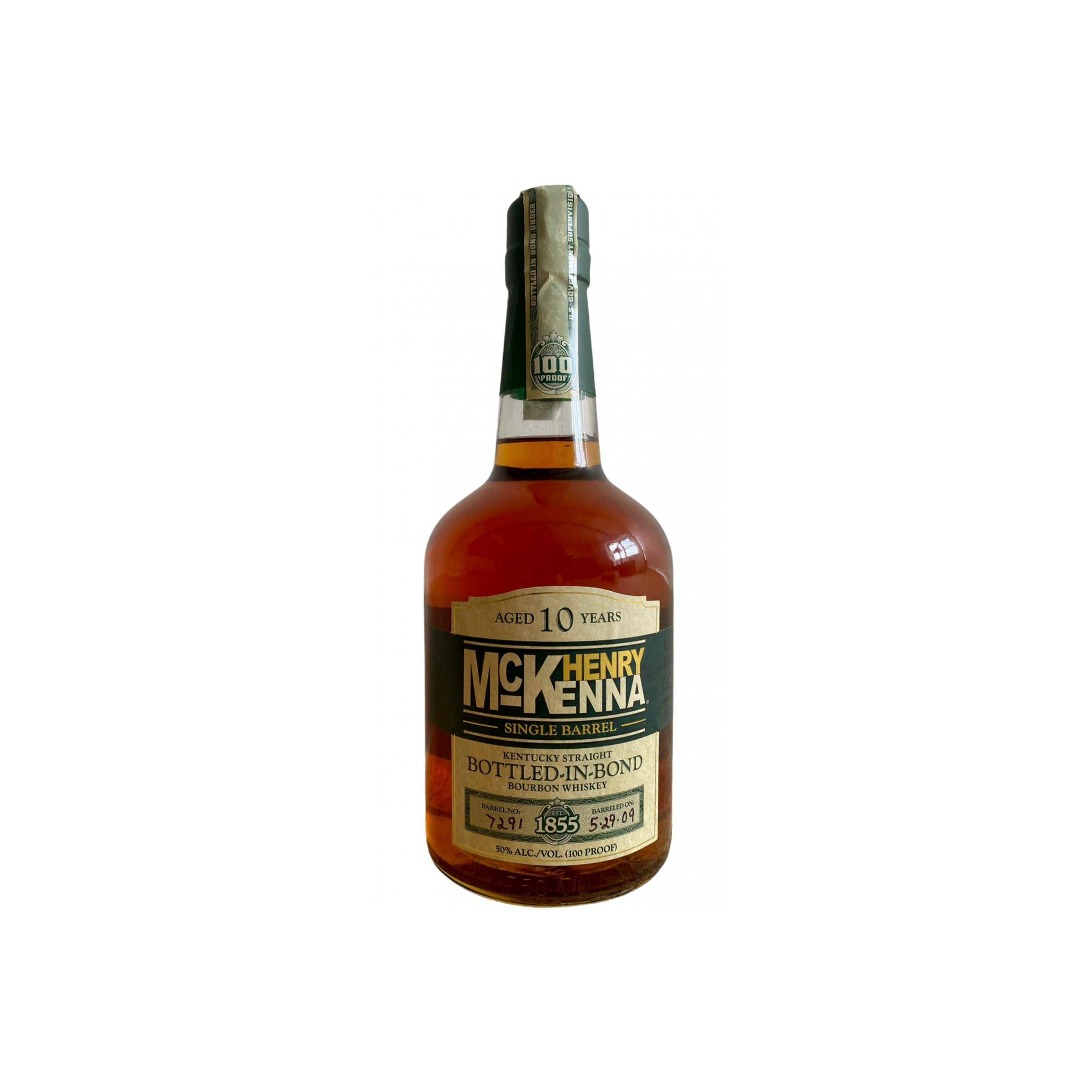 Henry McKenna Single Cask 2009 10 Years Bourbon Whisky