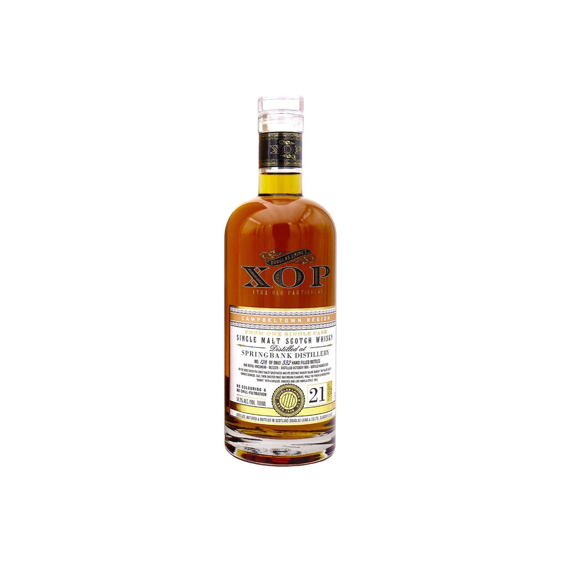 Springbank 1996 21 Years Single Malt Whisky