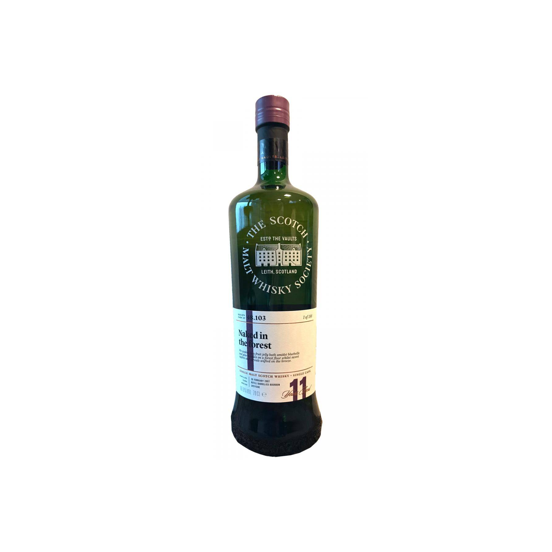 The Scotch Malt Whisky Society 2007 11 Years Single Malt Whisky