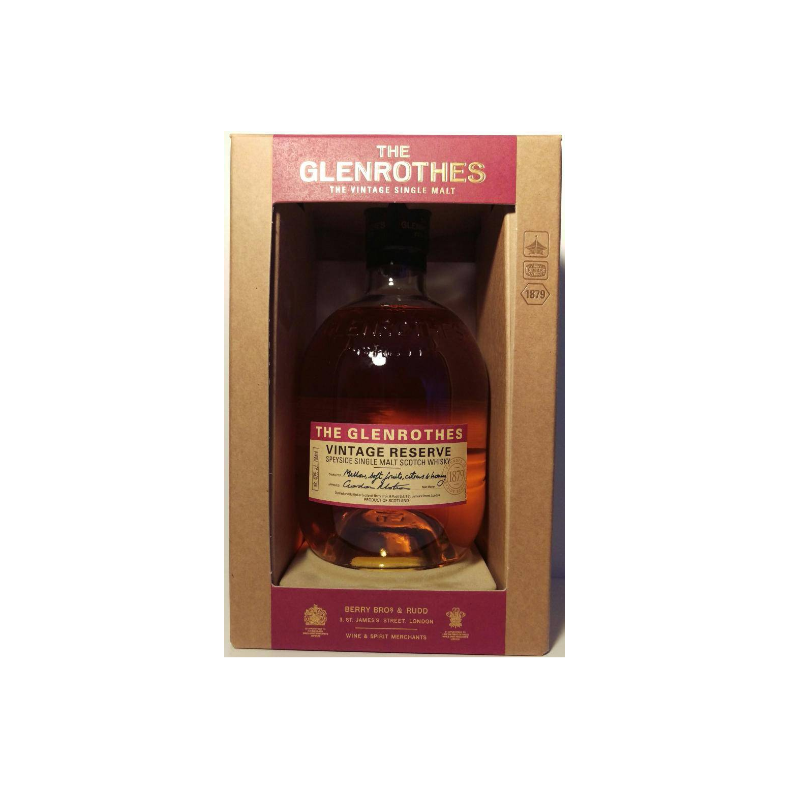 The Glenrothes 12 Years Single Malt Whisky 3