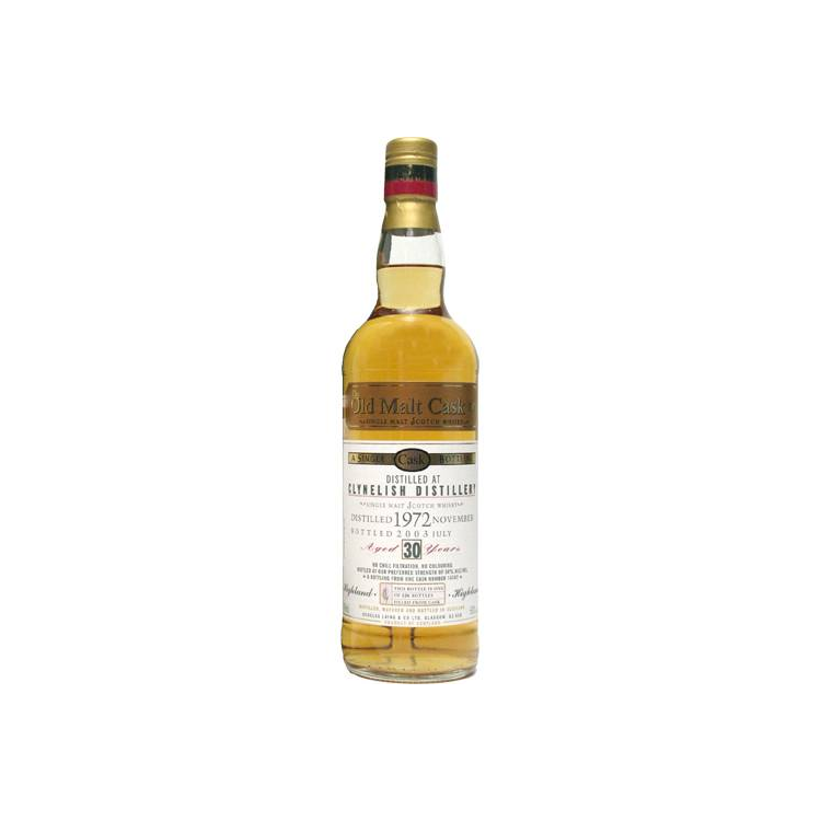 Clynelish Old Malt Cask 1972 30 Years Single Malt Whisky