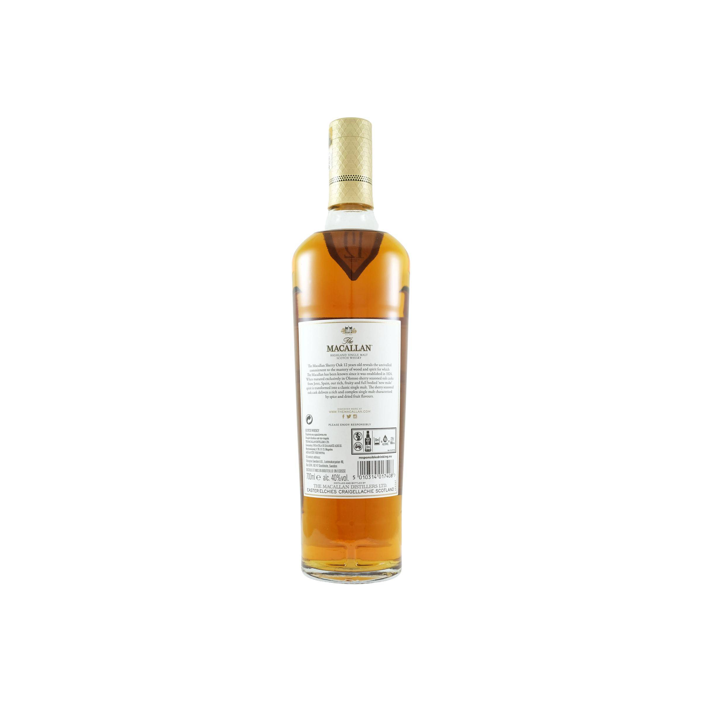 The Macallan 12 Years Single Malt Whisky 2