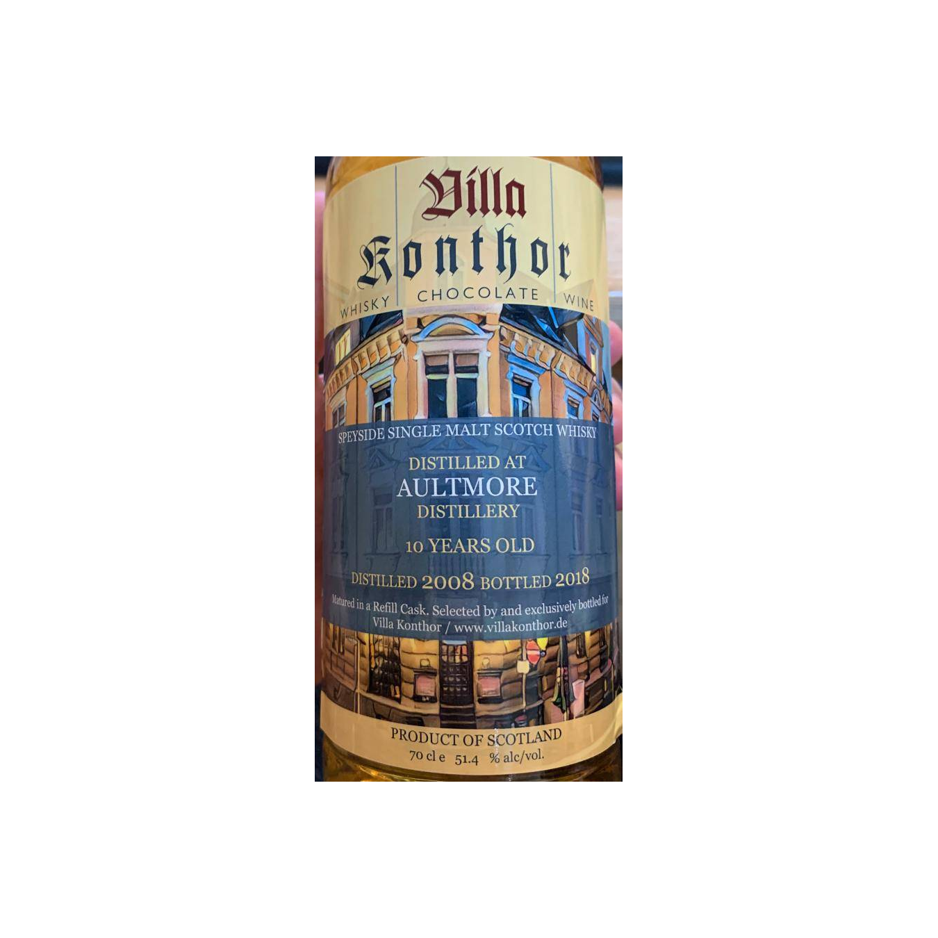 Aultmore 2008 10 Years Single Malt Whisky