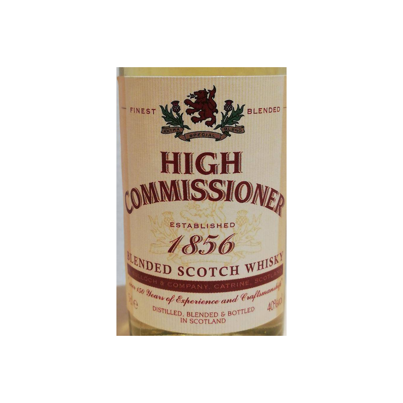 High Commissioner Blended Scotch Whisky 3