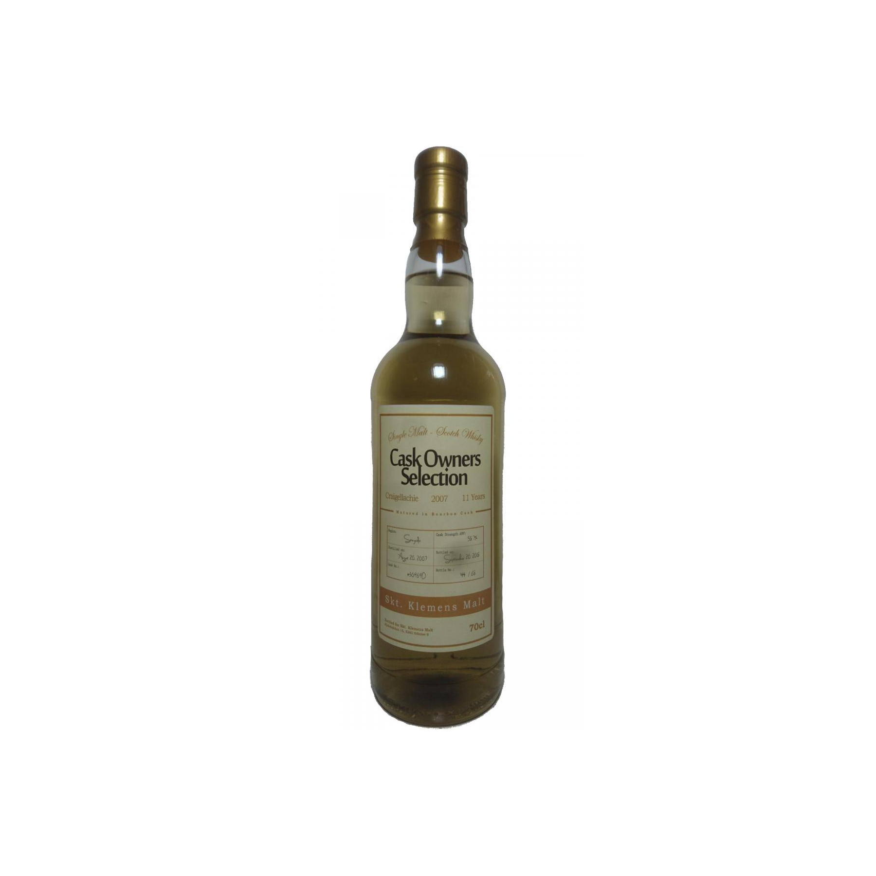 Craigellachie 2007 11 Years Single Malt Whisky