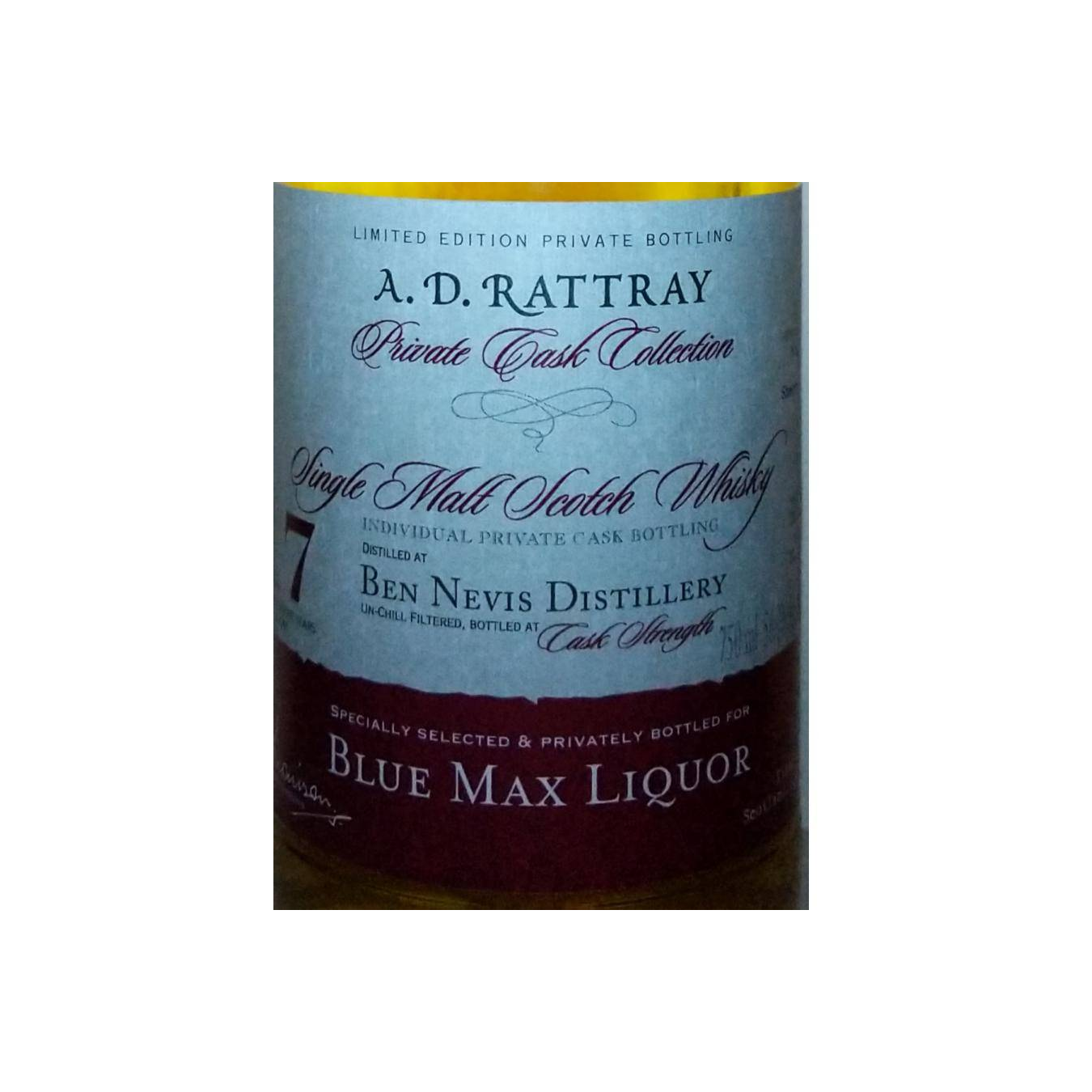Ben Nevis 1996 17 Years Single Malt Whisky