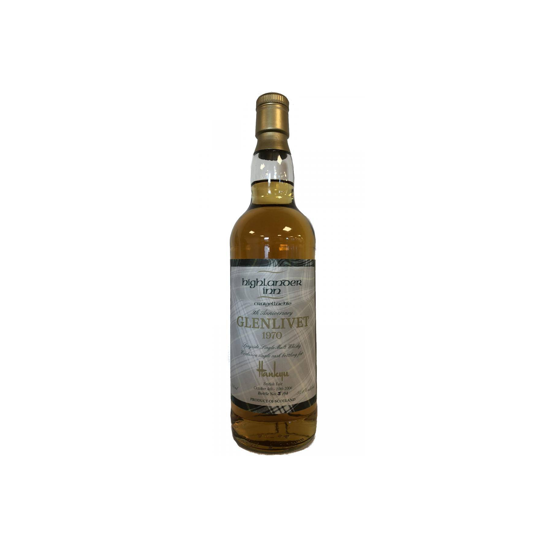 The Glenlivet 1970 36 Years Single Malt Whisky
