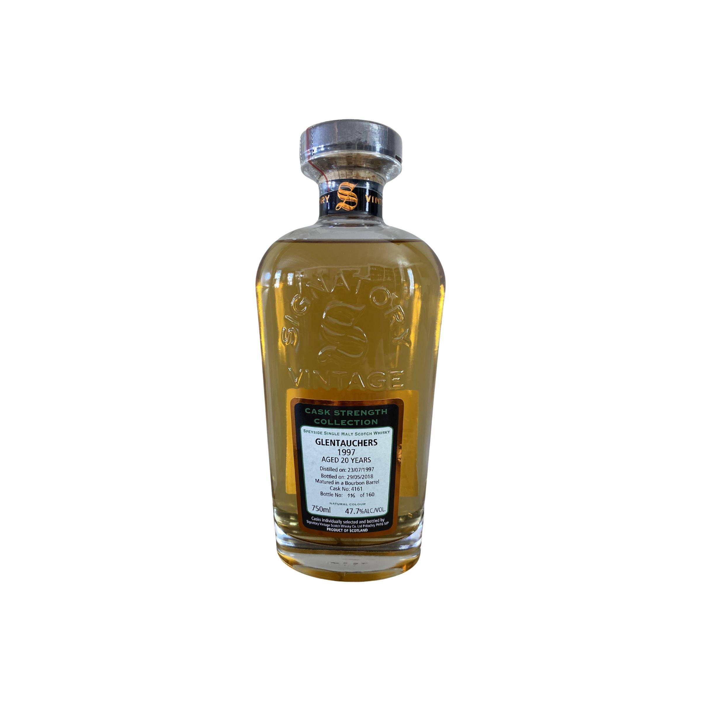 Glentauchers Cask Strength Collection 1997 20 Years Single Malt Whisky
