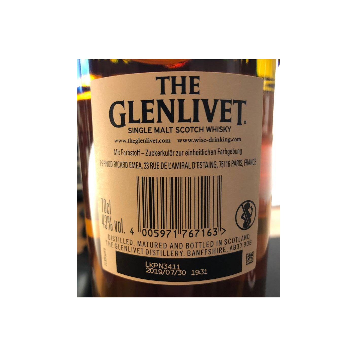 The Glenlivet 18 Years Single Malt Whisky 2
