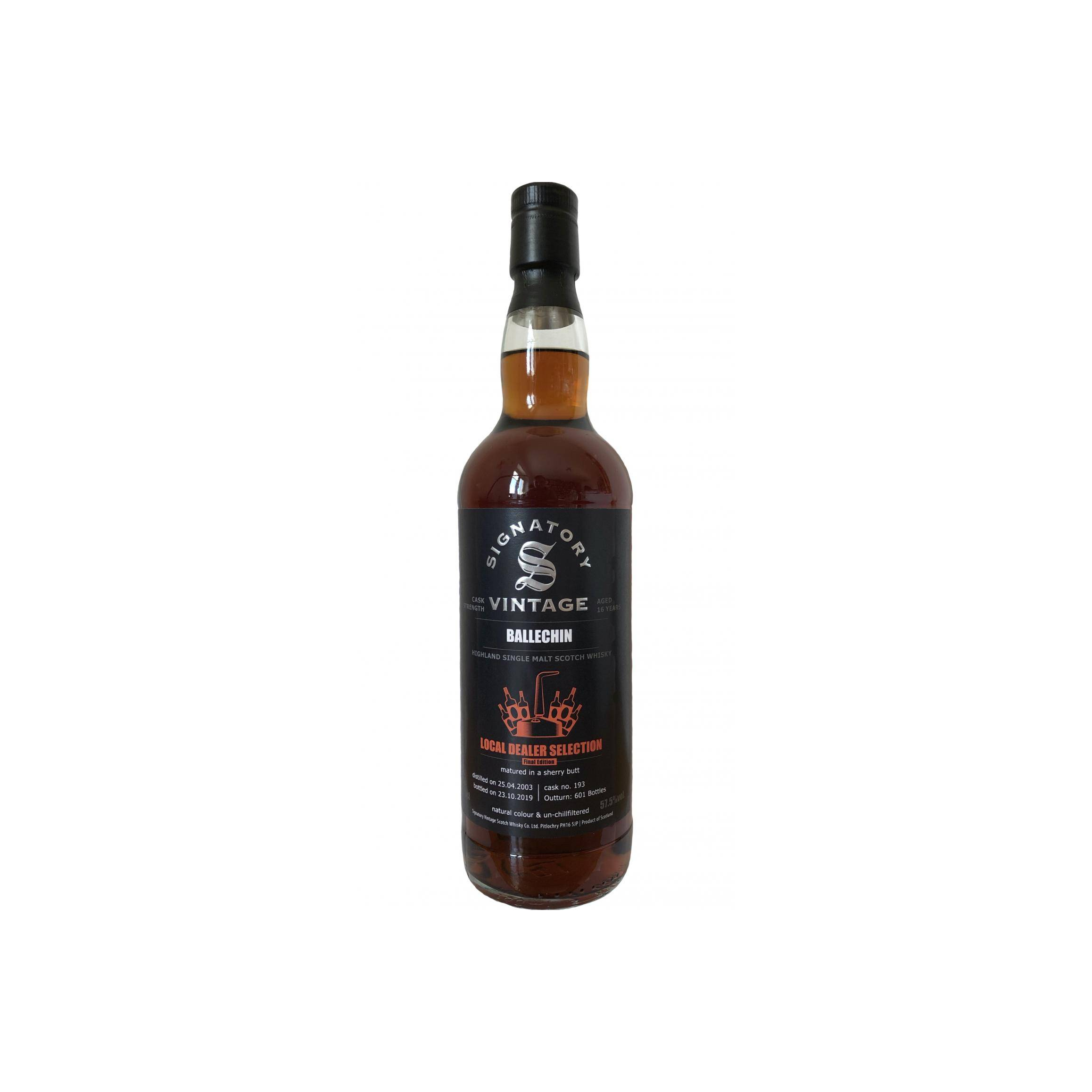 Edradour 2003 16 Years Single Malt Whisky