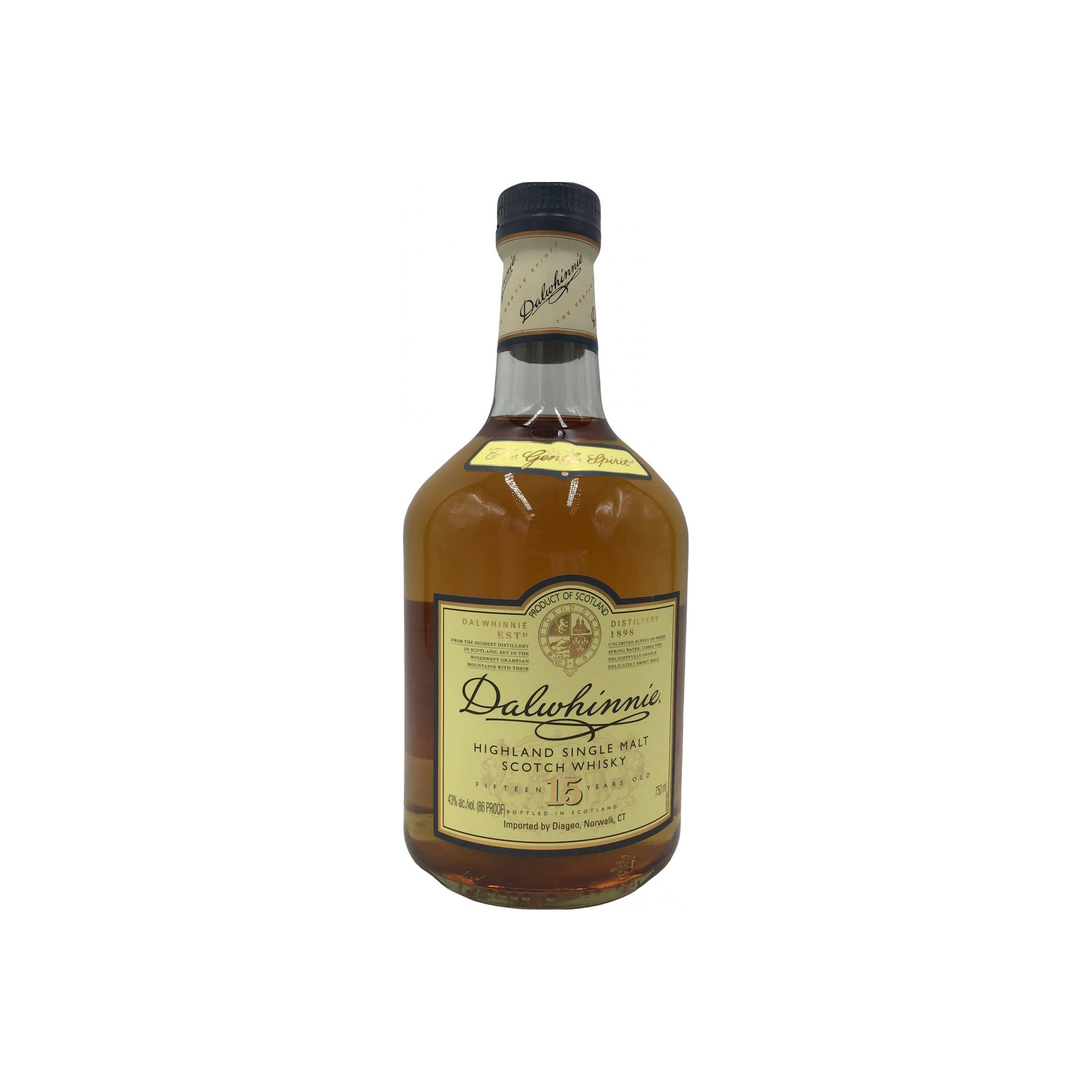 Dalwhinnie 15 Years Single Malt Whisky