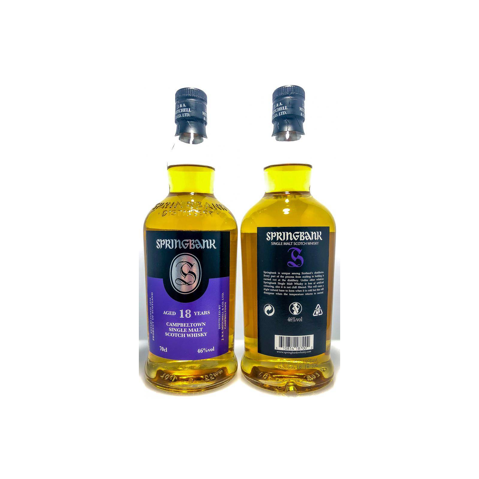 Springbank 18 Years Single Malt Whisky 2