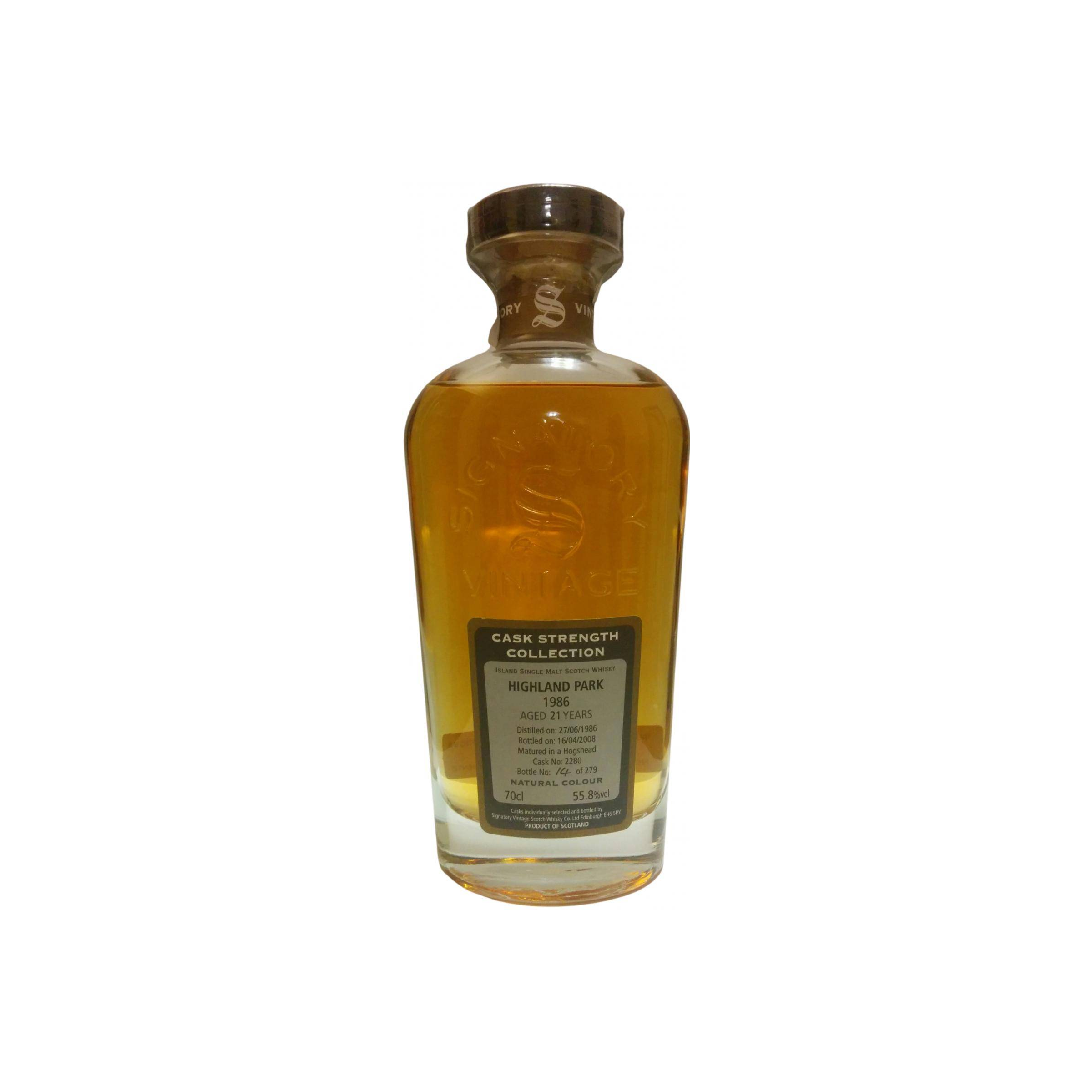 Highland Park Cask Strength Collection 1986 21 Years Single Malt Whisky