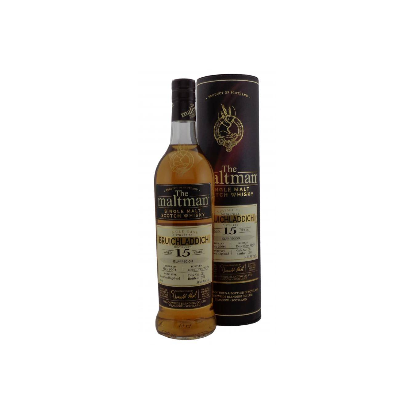 Bruichladdich 2004 15 Years Single Malt Whisky 2