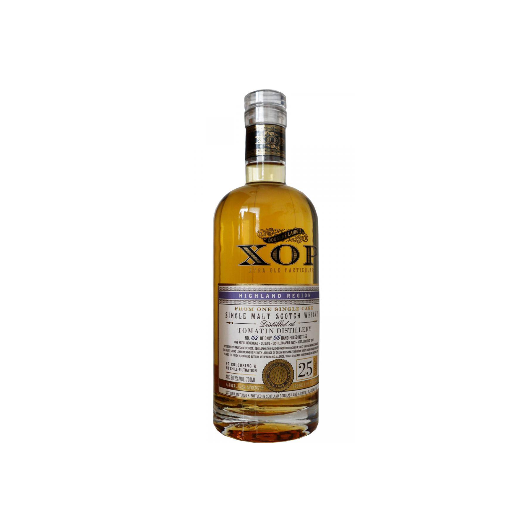 Tomatin 1993 25 Years Single Malt Whisky