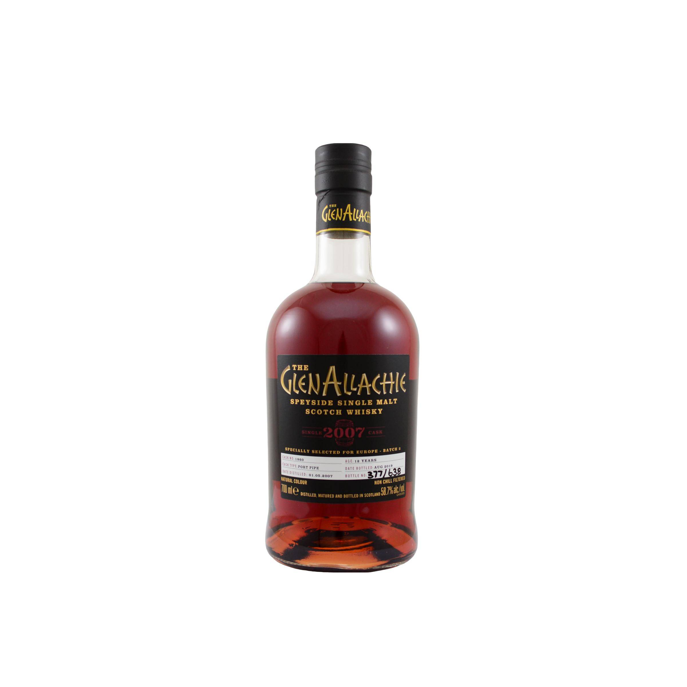 The GlenAllachie 2007 12 Years Single Malt Whisky