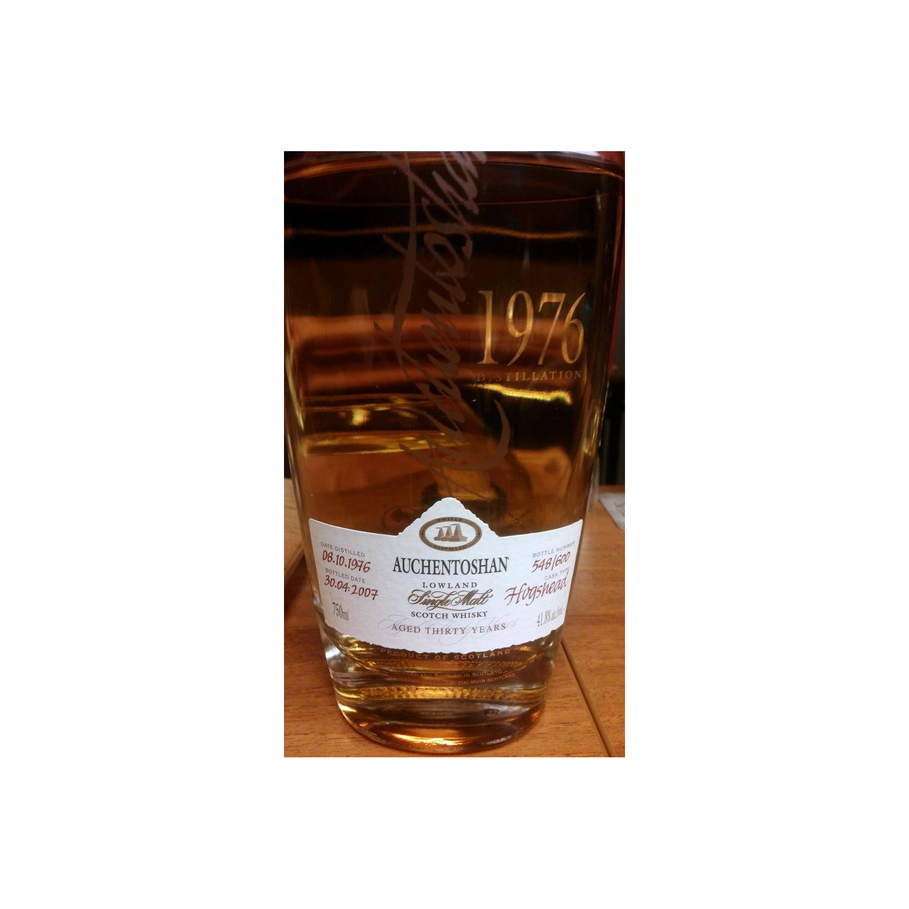 Auchentoshan 1976 30 Years Single Malt Whisky 2