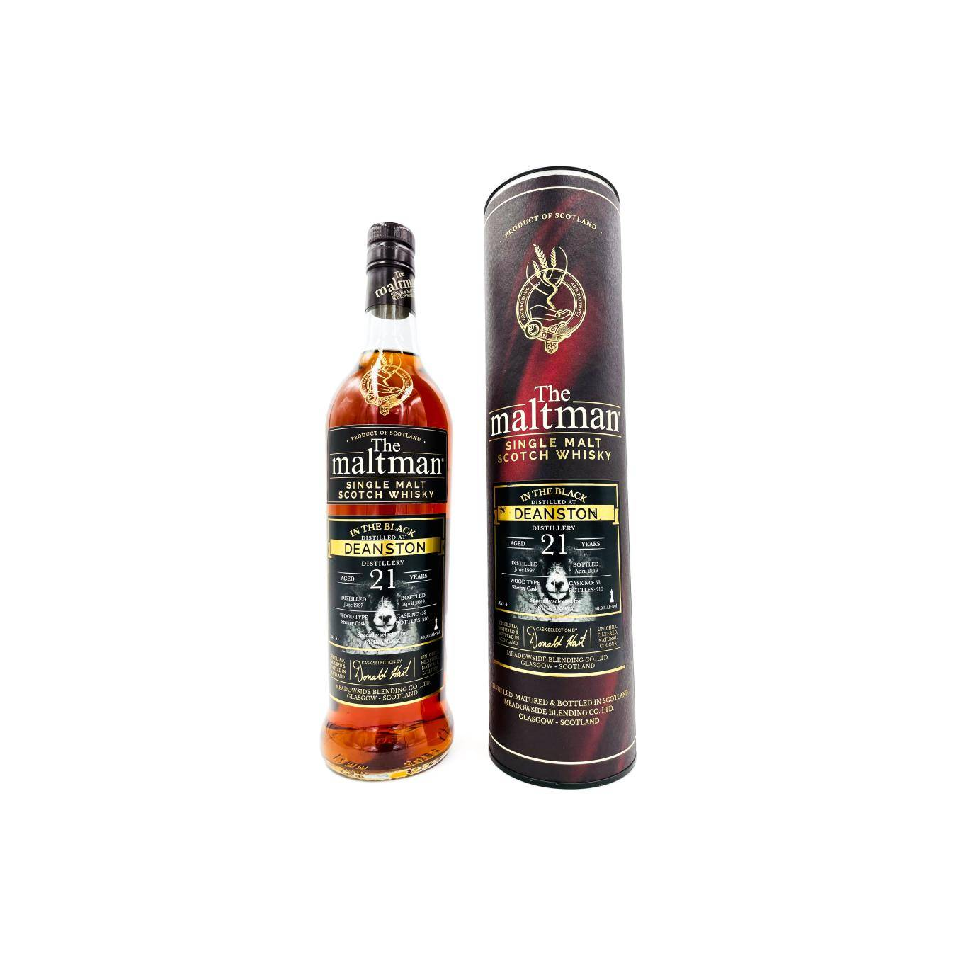 Deanston 1997 21 Years Single Malt Whisky
