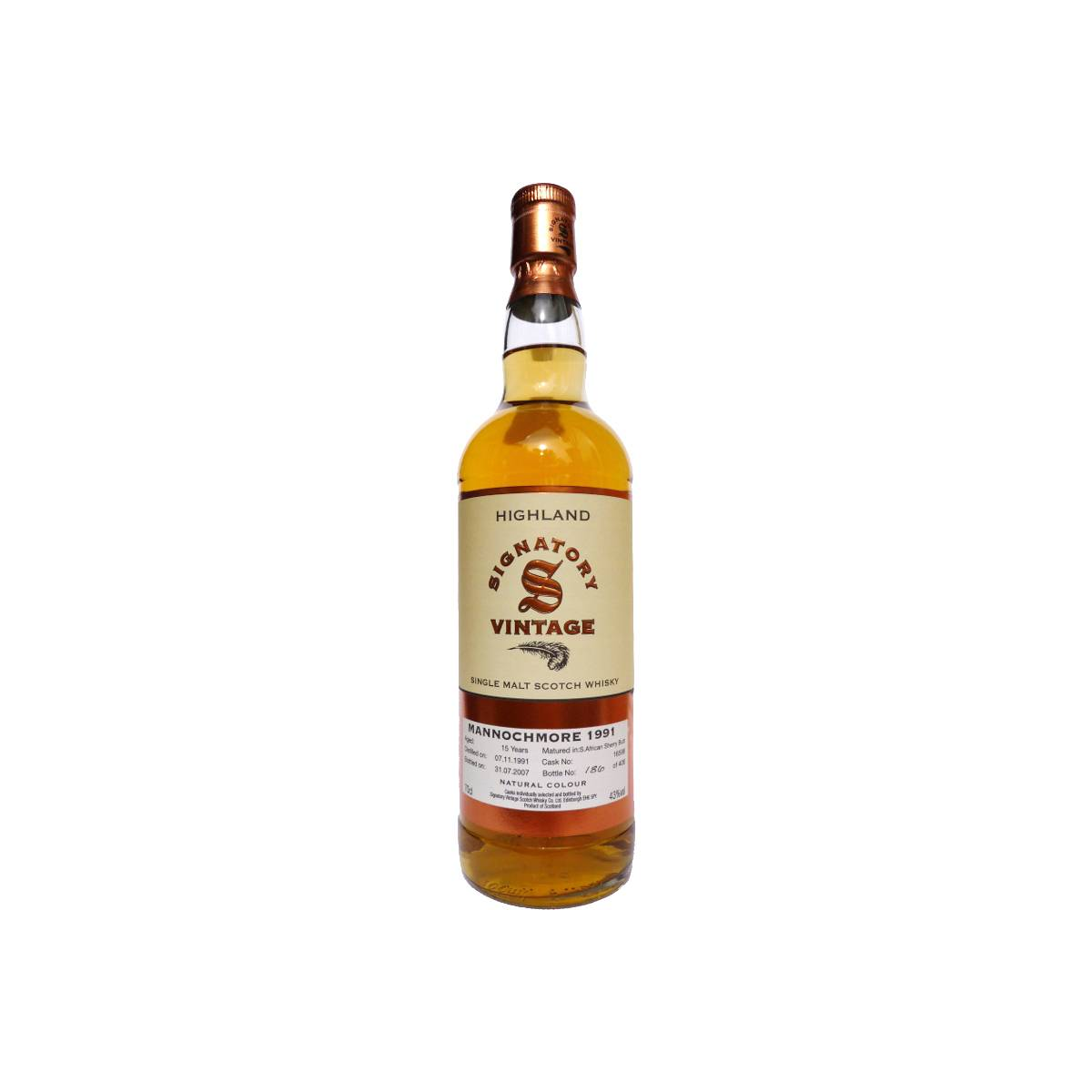 Mannochmore Vintage Collection 1991 15 Years Single Malt Whisky