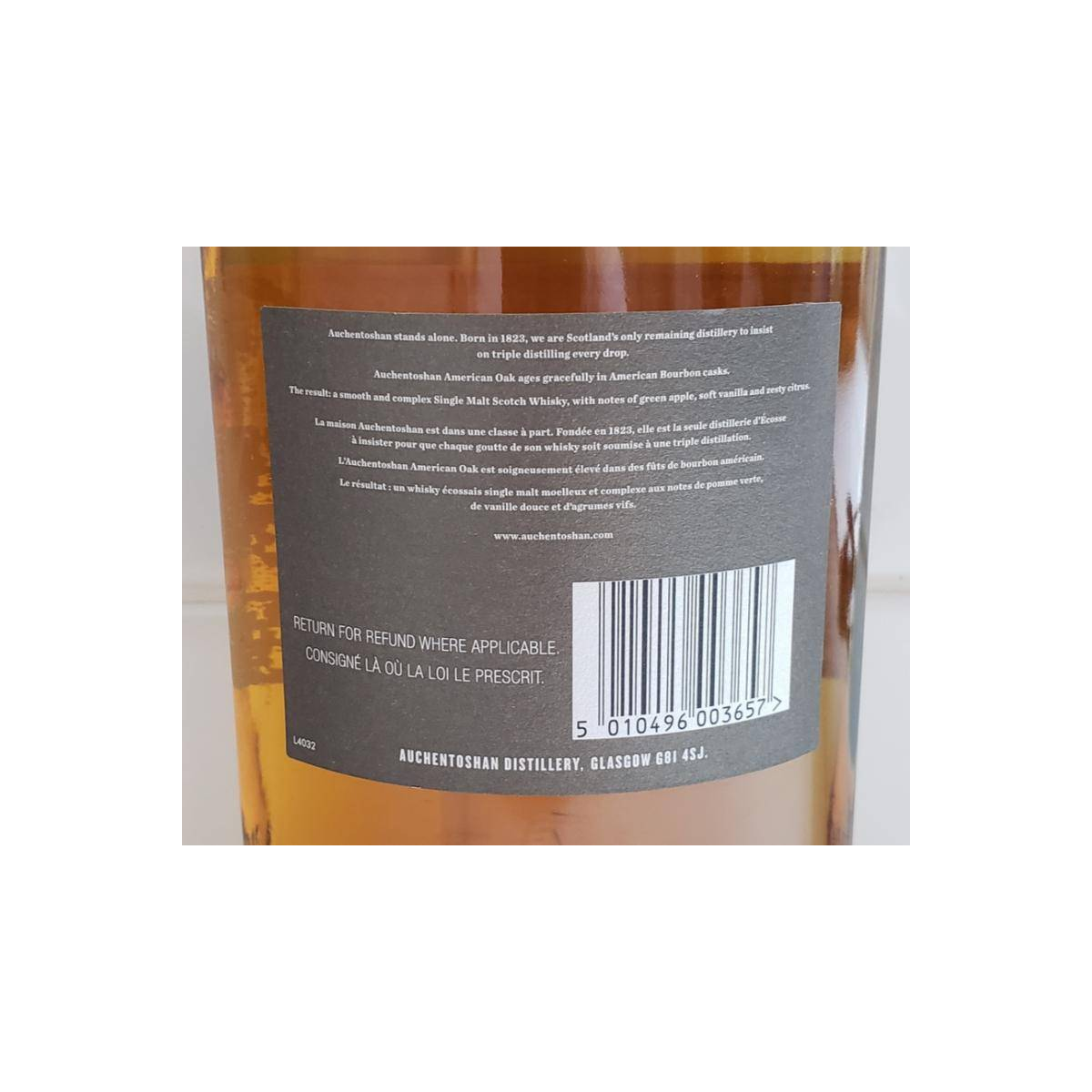 Auchentoshan Single Malt Whisky 2