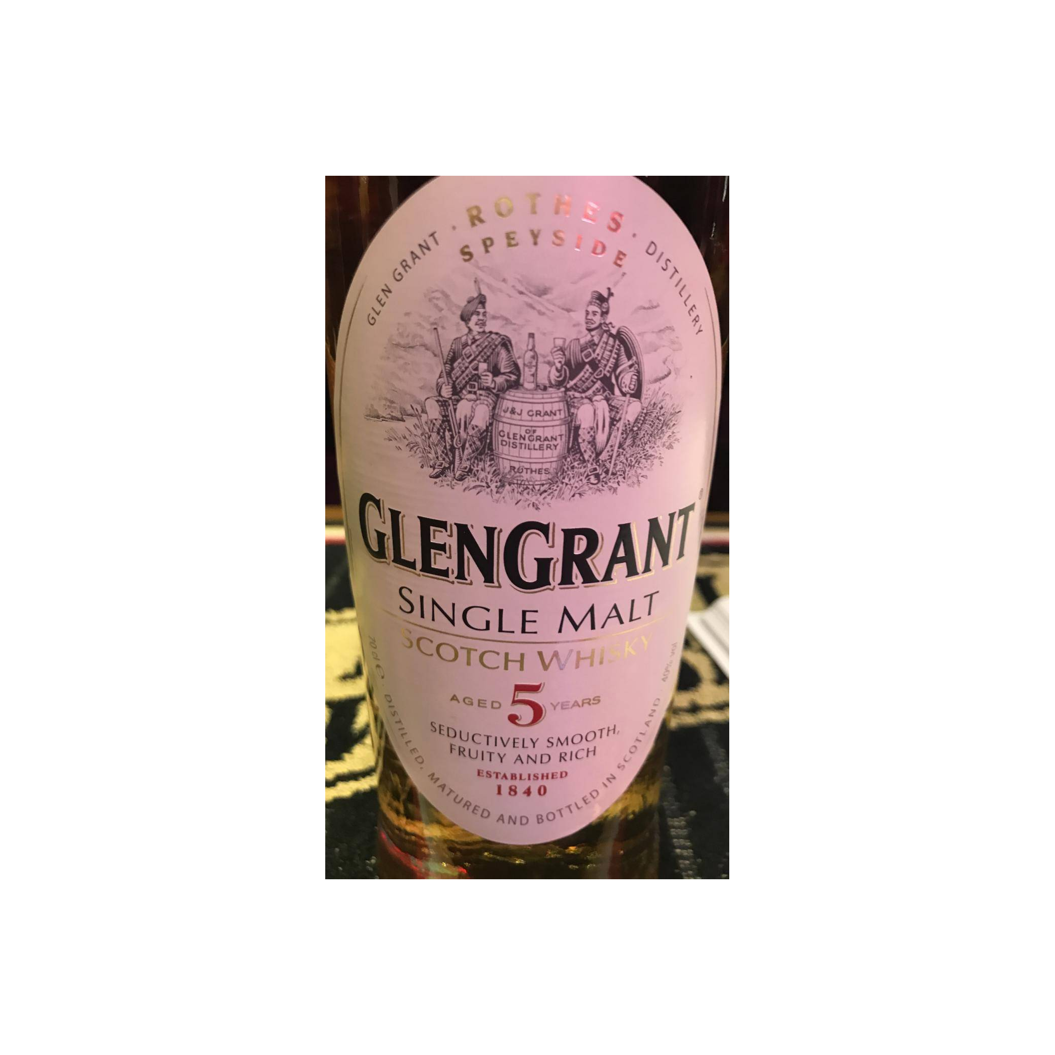 Glen Grant 5 Years Single Malt Whisky