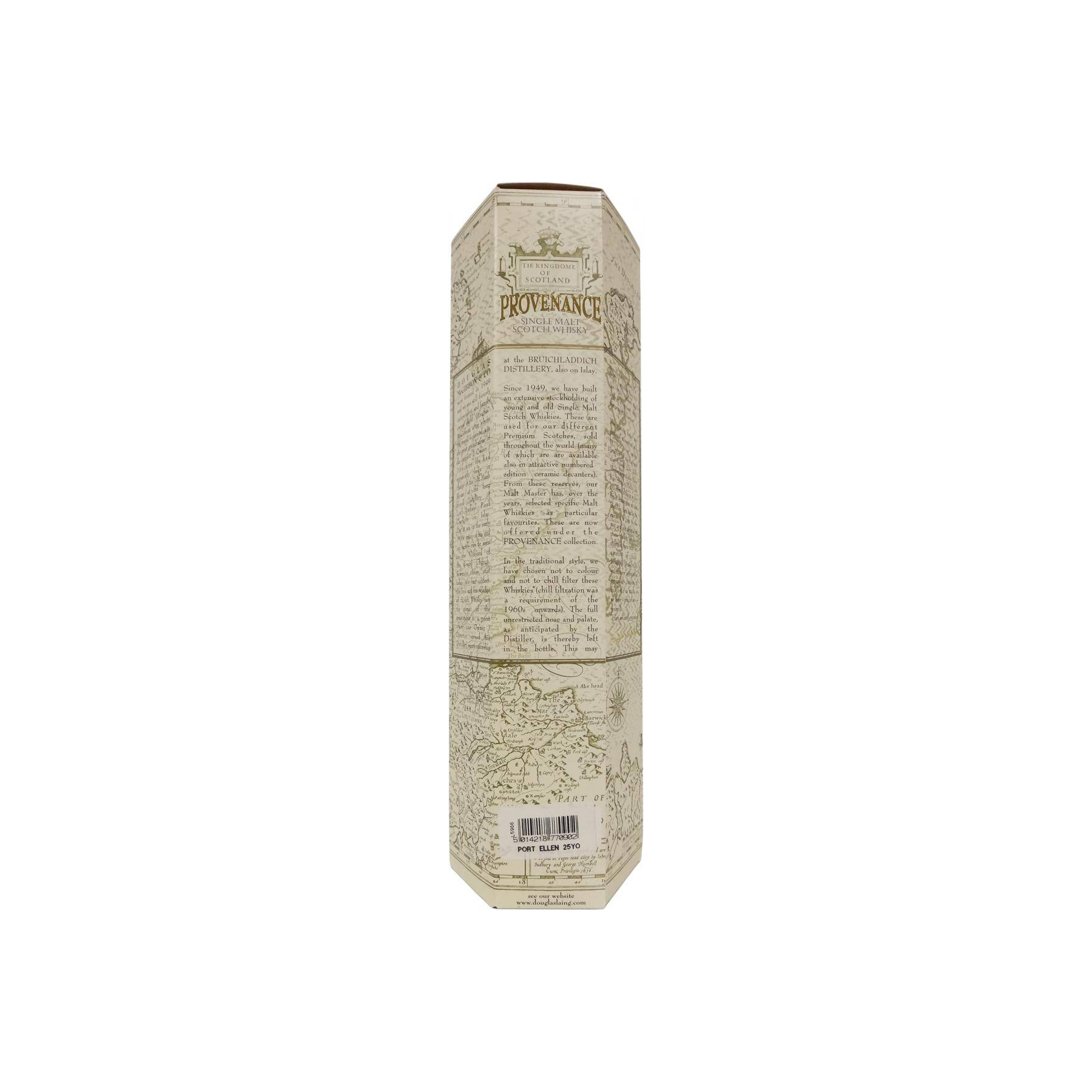 Port Ellen McGibbon's Provenance 1982 25 Years Single Malt Whisky 3