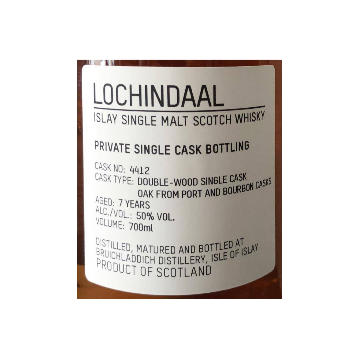 Lochindaal 7 Years Single Malt Whisky 2